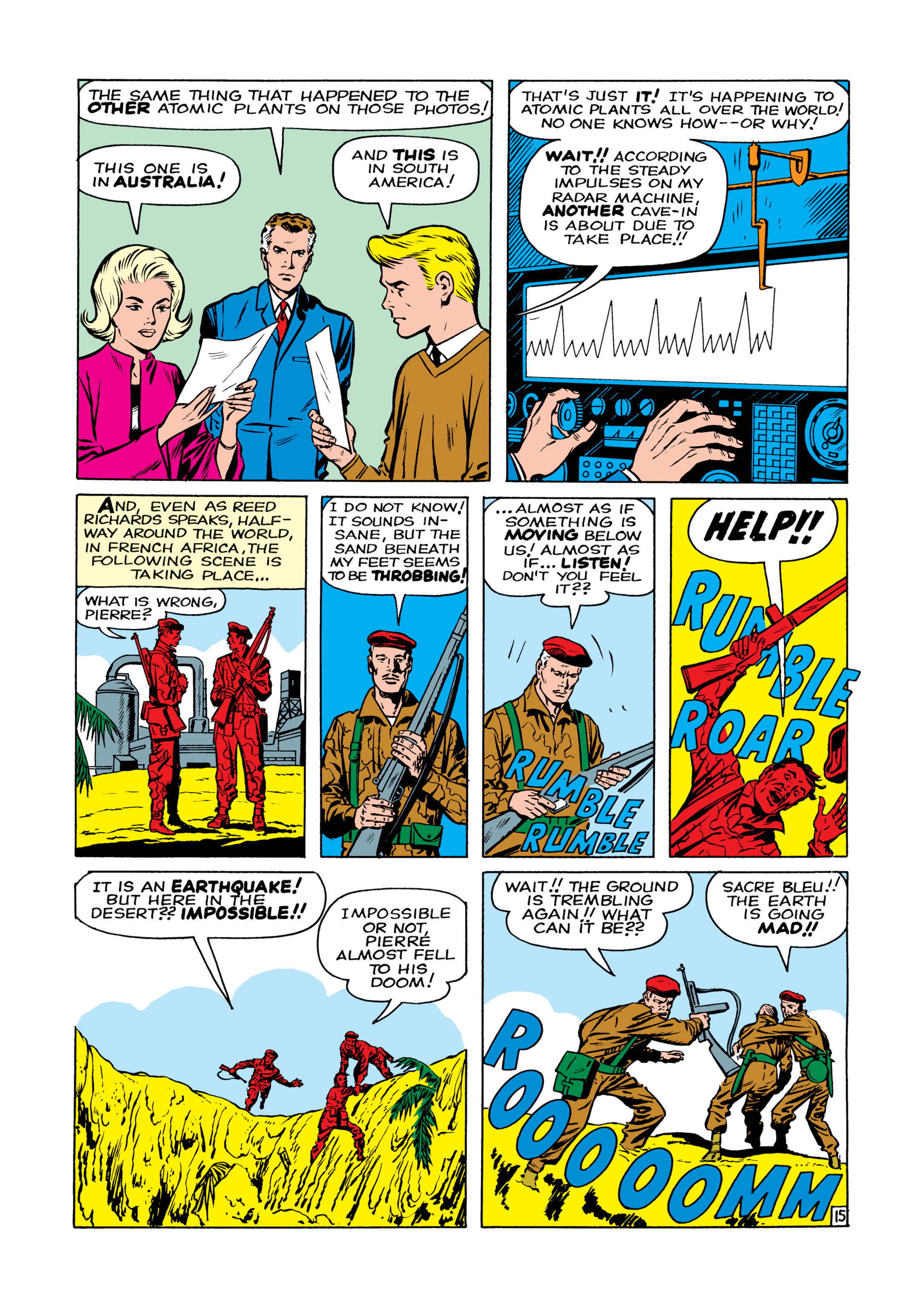Fantastic Four (1961) 1 Page 15