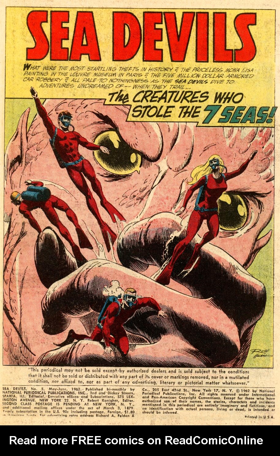 Read online Sea Devils comic -  Issue #5 - 4