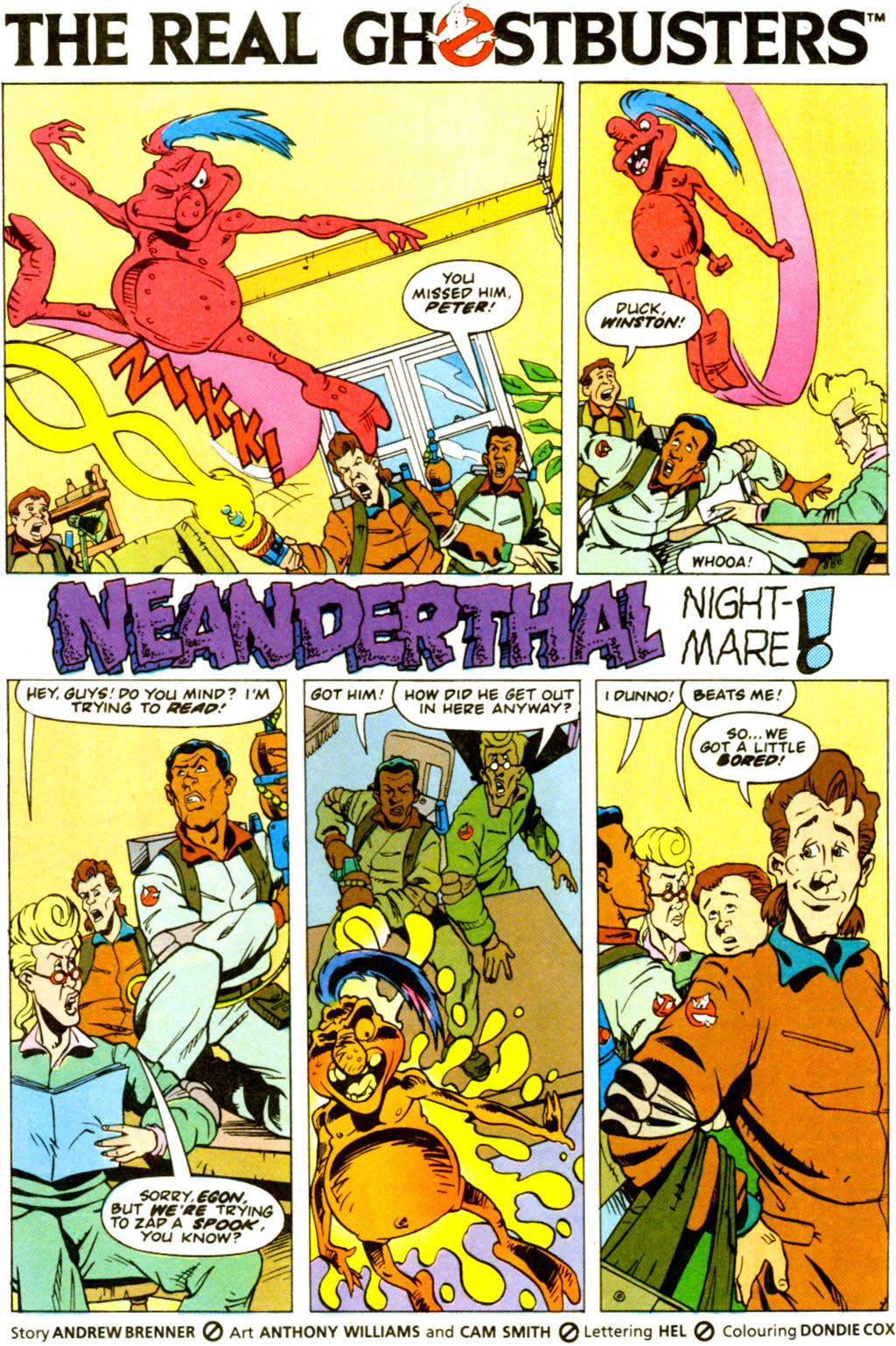 Read online Real Ghostbusters comic -  Issue #21 - 25