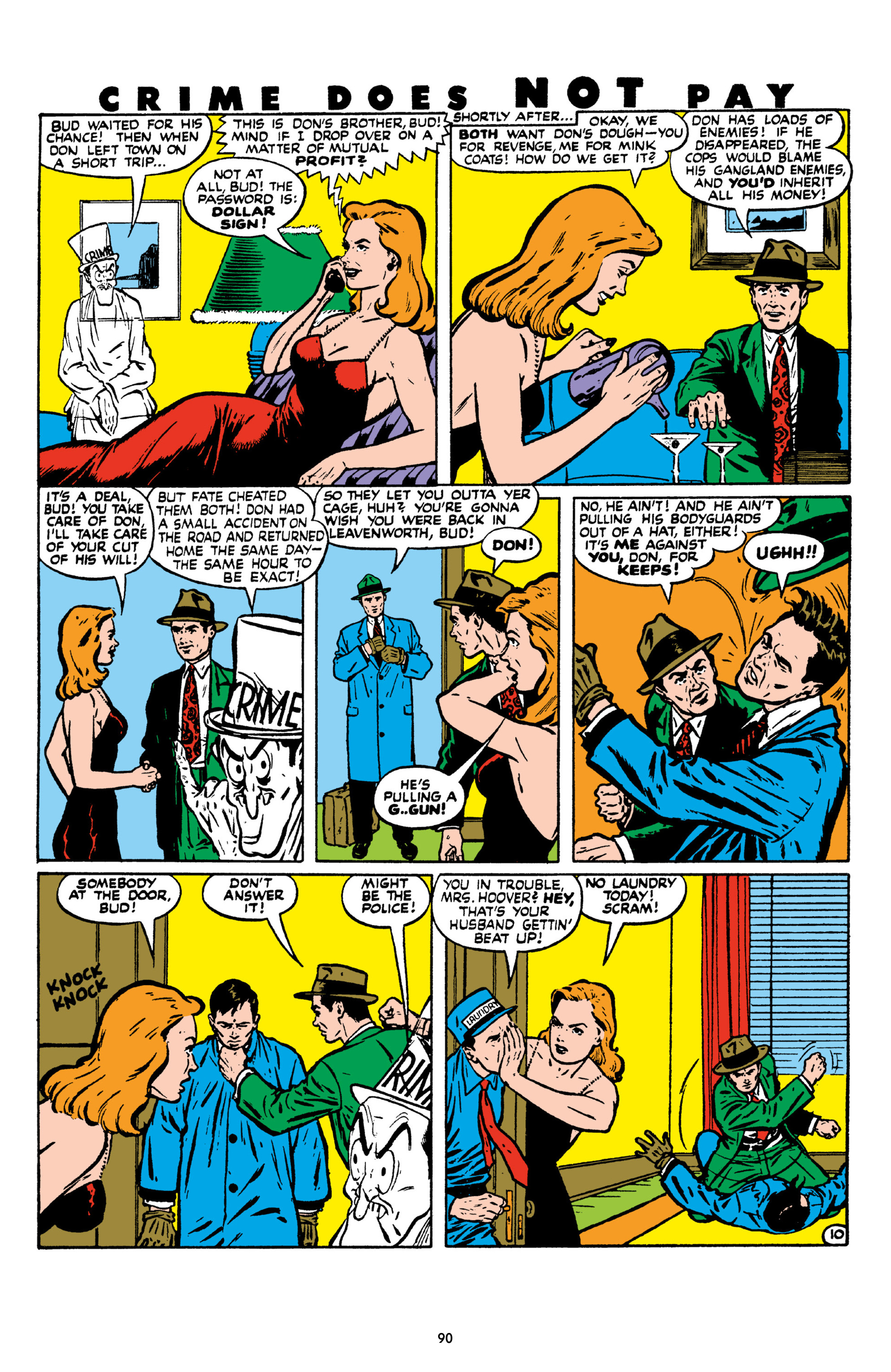Read online Crime Does Not Pay Archives comic -  Issue # TPB 8 (Part 1) - 91