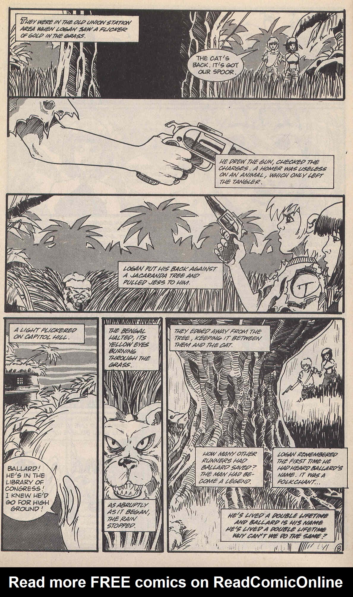 Read online Logan's Run (1990) comic -  Issue #6 - 10