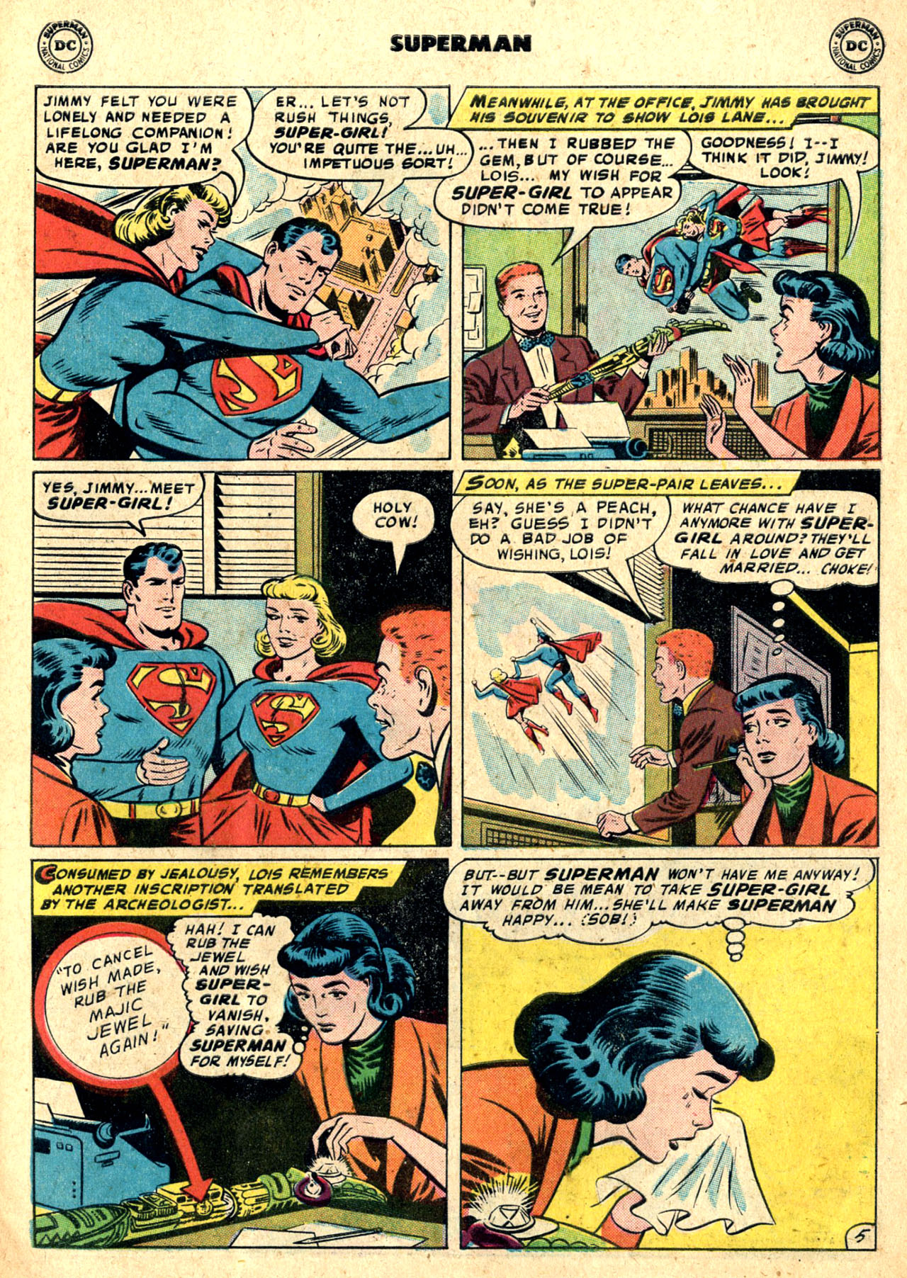 Read online Superman (1939) comic -  Issue #123 - 7