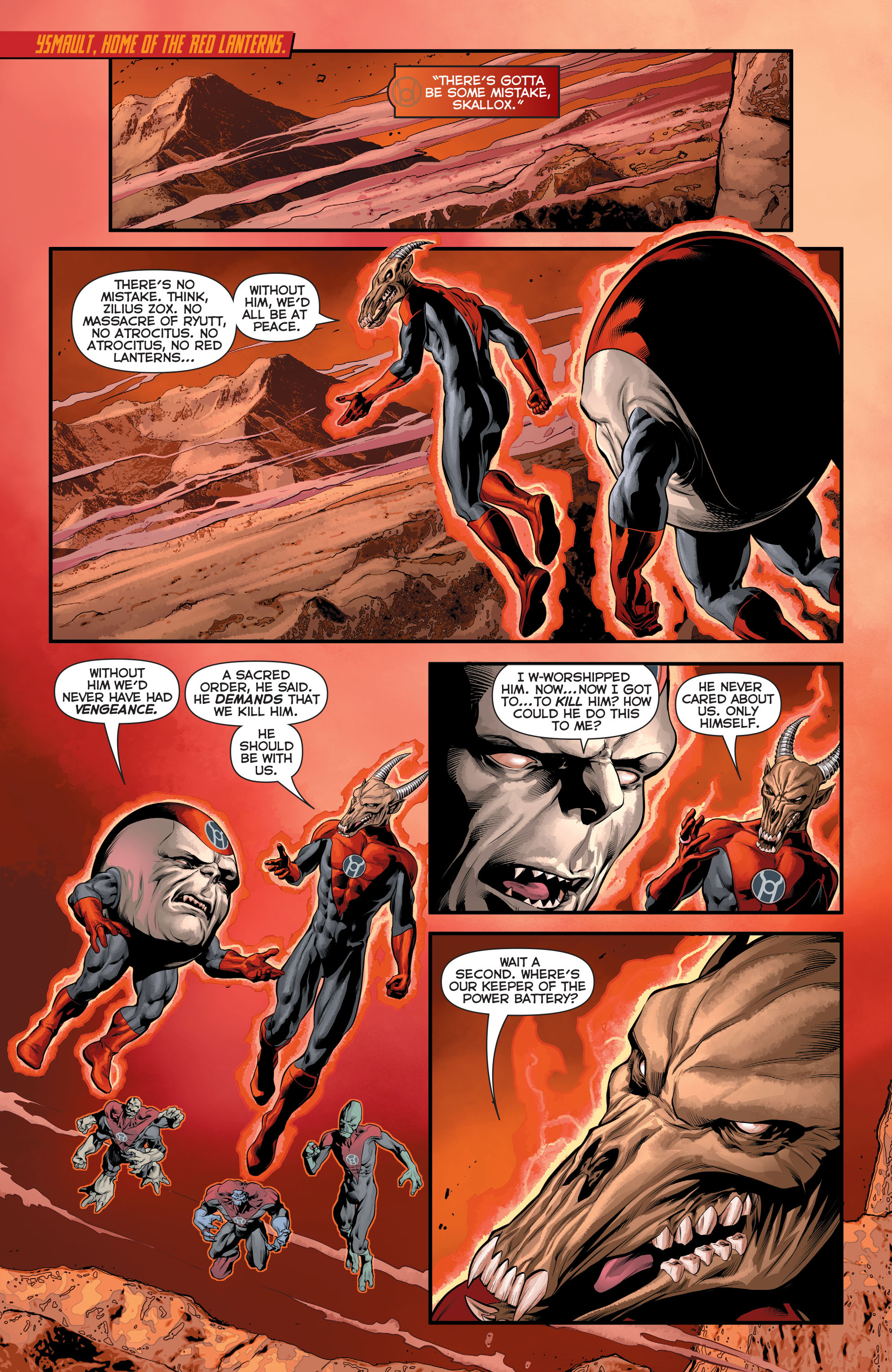 Read online Green Lantern: The Wrath of the First Lantern comic -  Issue # TPB - 241