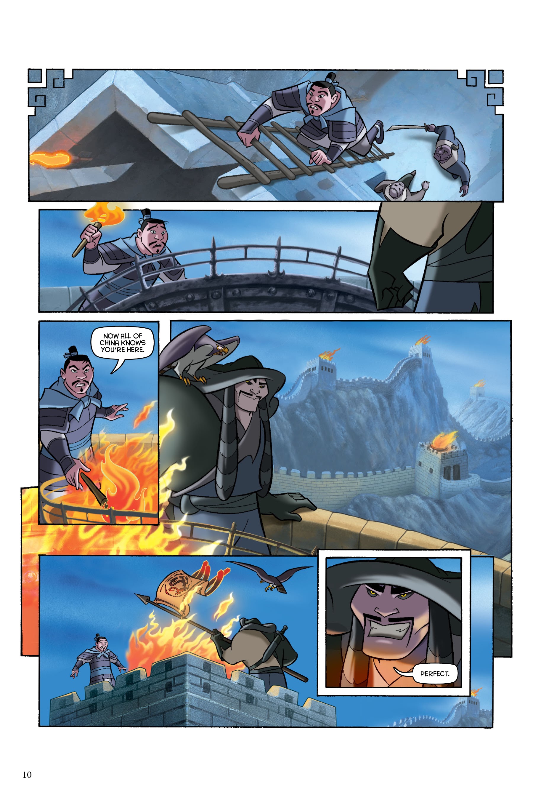 Read online Disney Mulan: The Story of the Movie in Comics comic -  Issue # TPB - 10