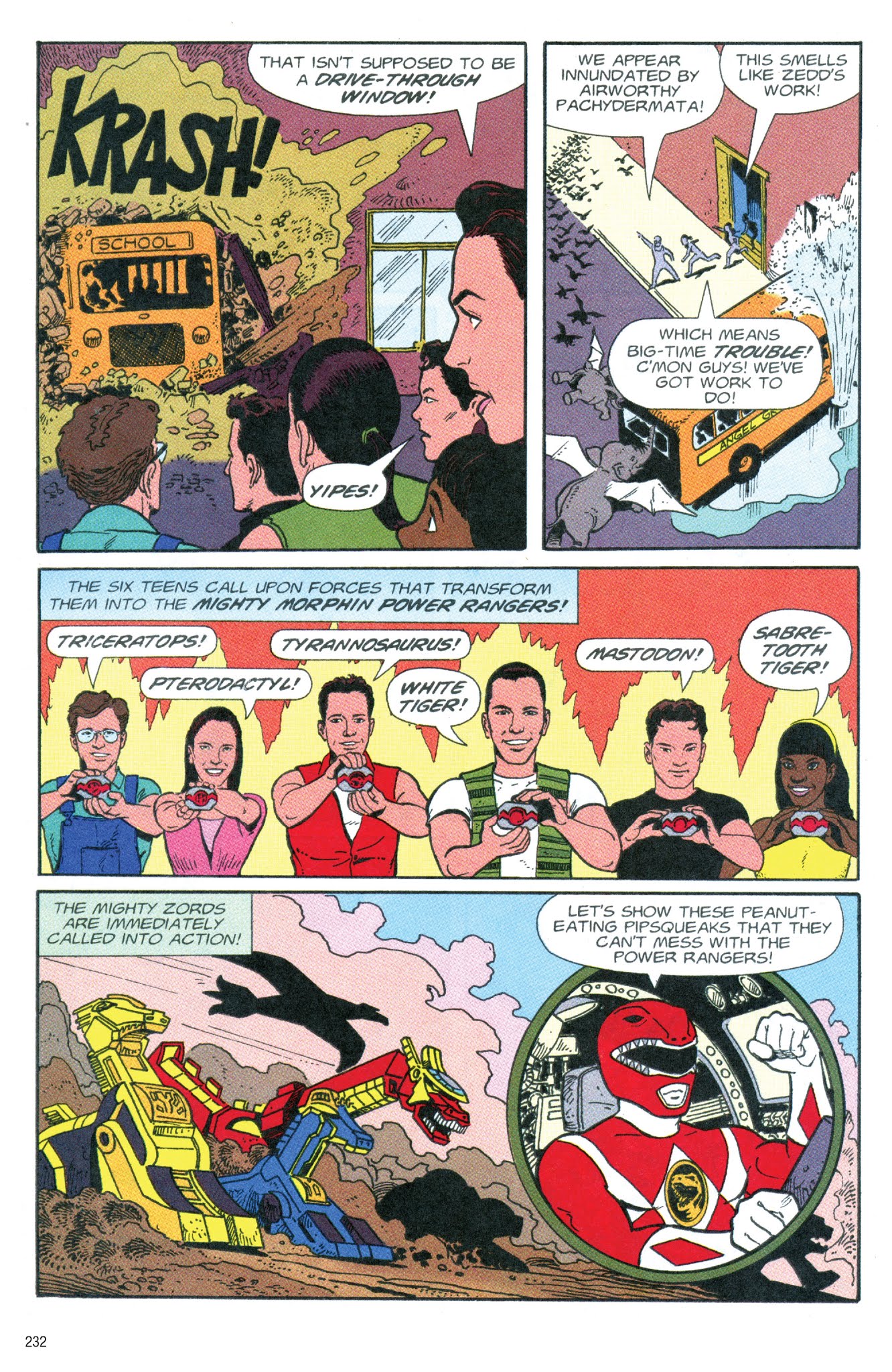 Read online Mighty Morphin Power Rangers Archive comic -  Issue # TPB 1 (Part 3) - 32