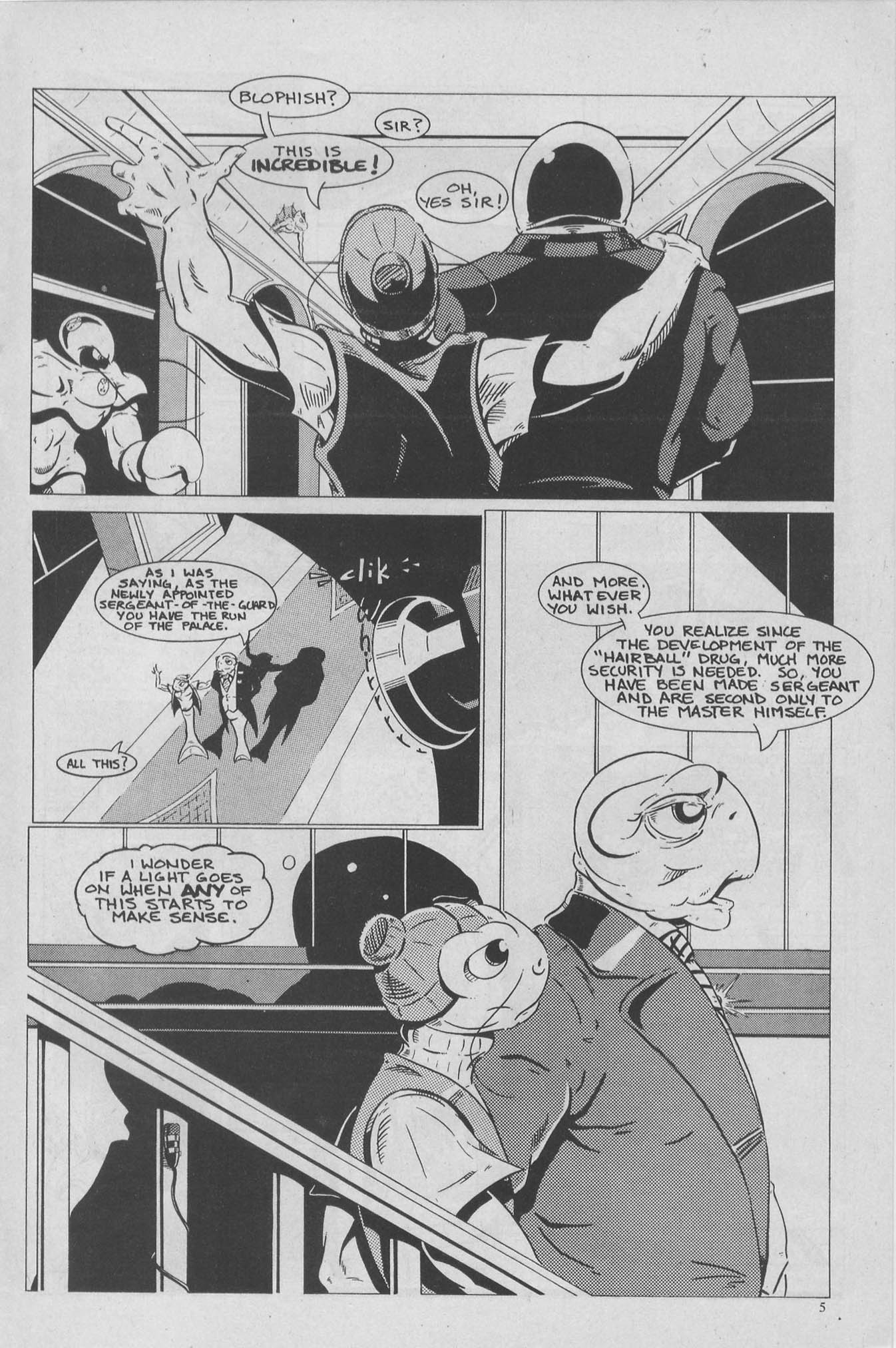 Read online The Fish Police comic -  Issue #3 - 7