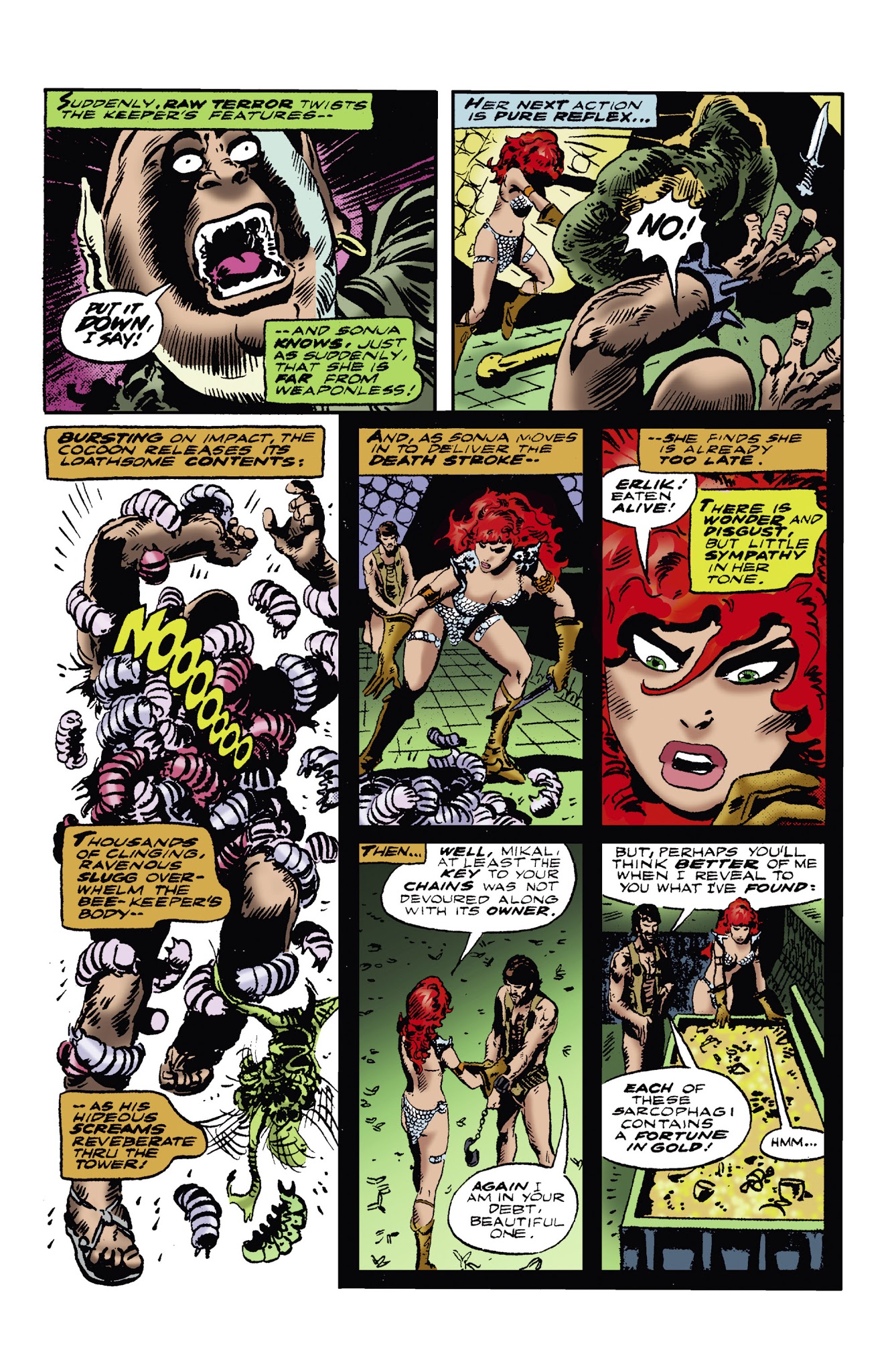 Read online The Adventures of Red Sonja comic -  Issue # TPB 2 - 108