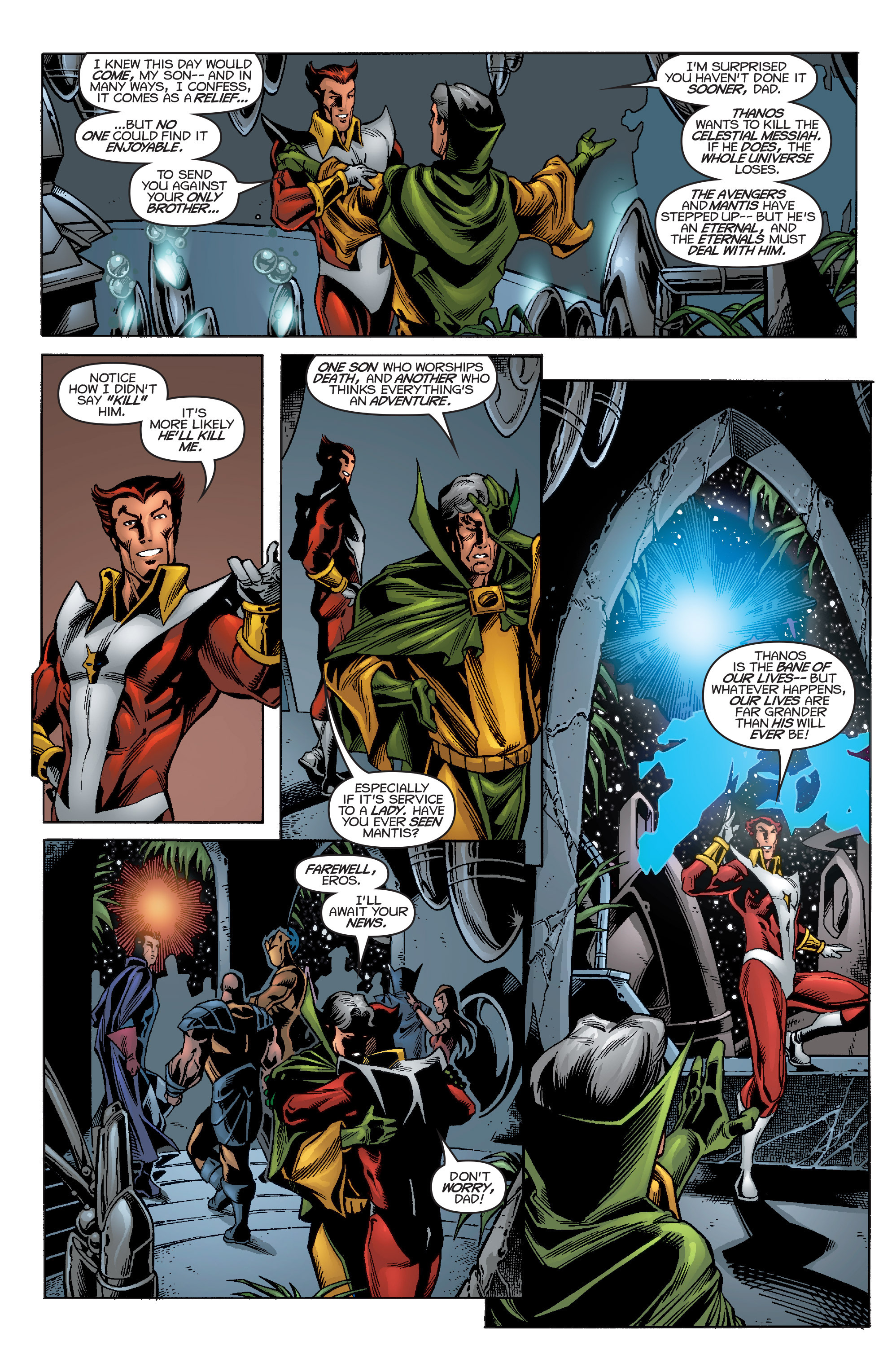 Read online Avengers: Celestial Quest comic -  Issue #4 - 3