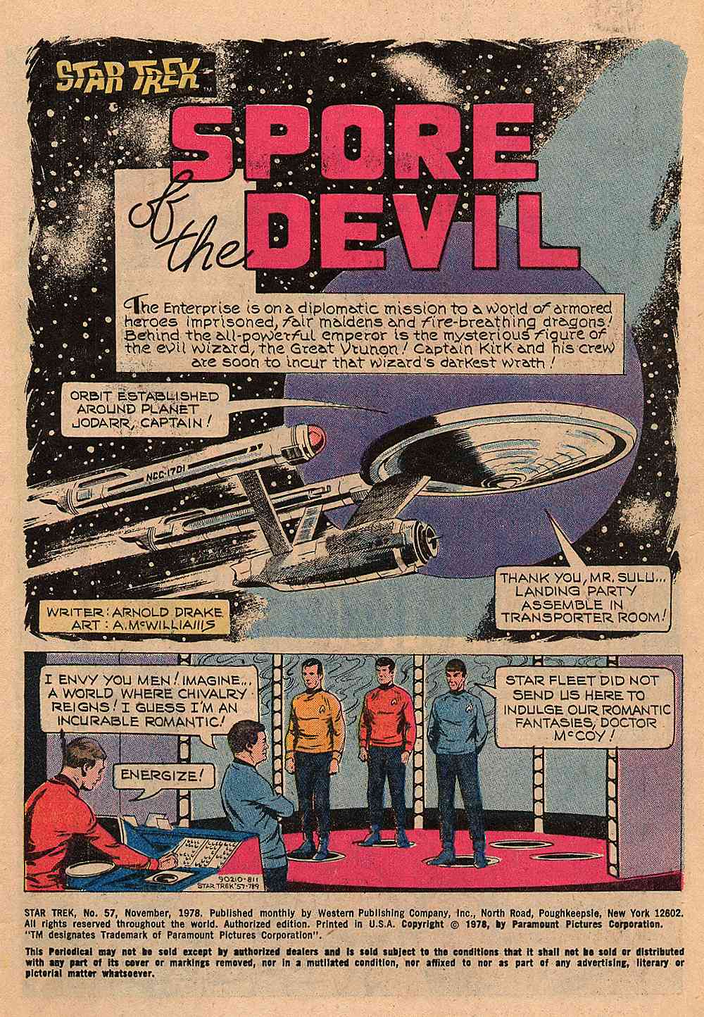 Read online Star Trek (1967) comic -  Issue #57 - 2