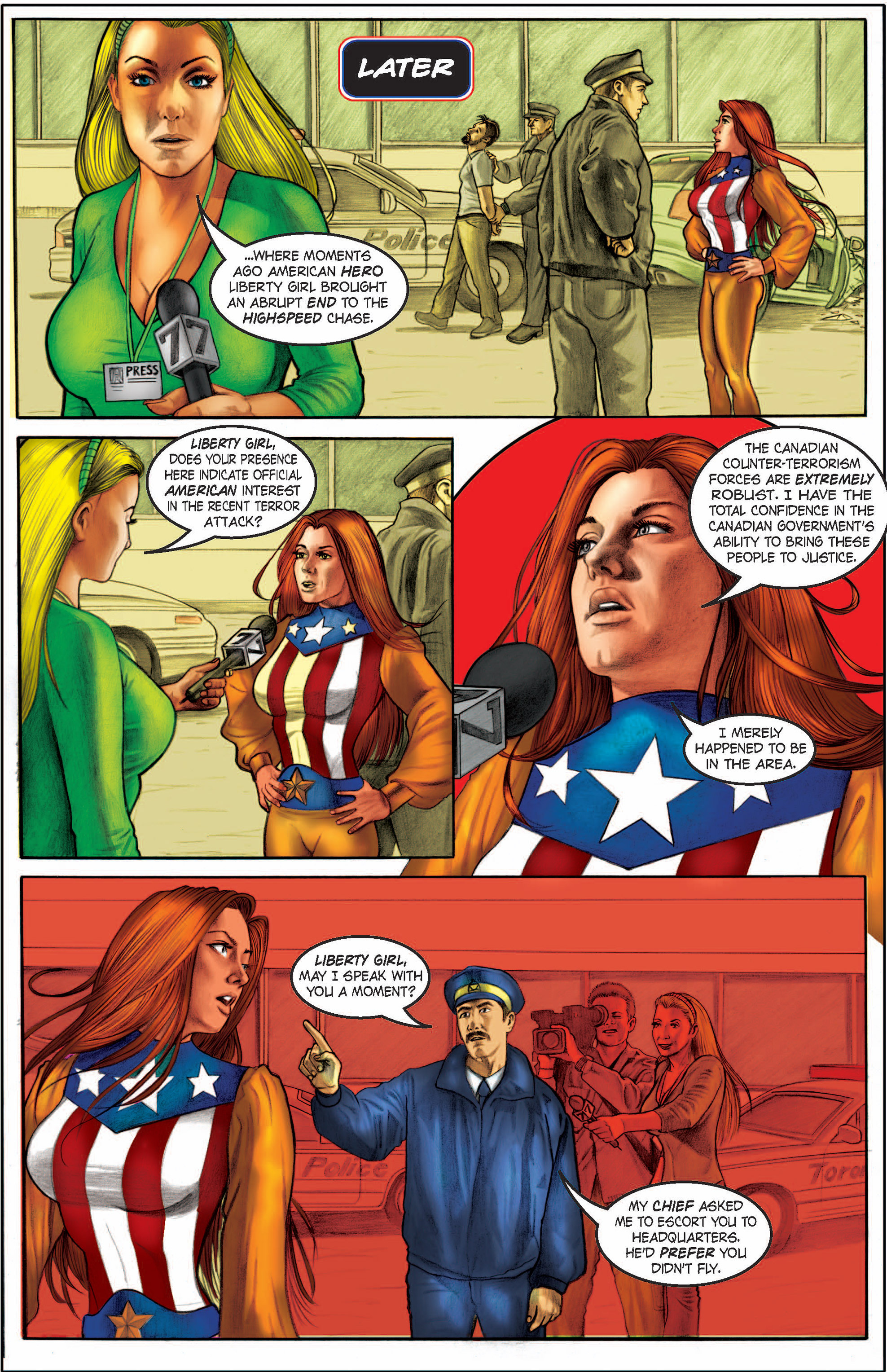 Read online Liberty Girl comic -  Issue #4 - 15