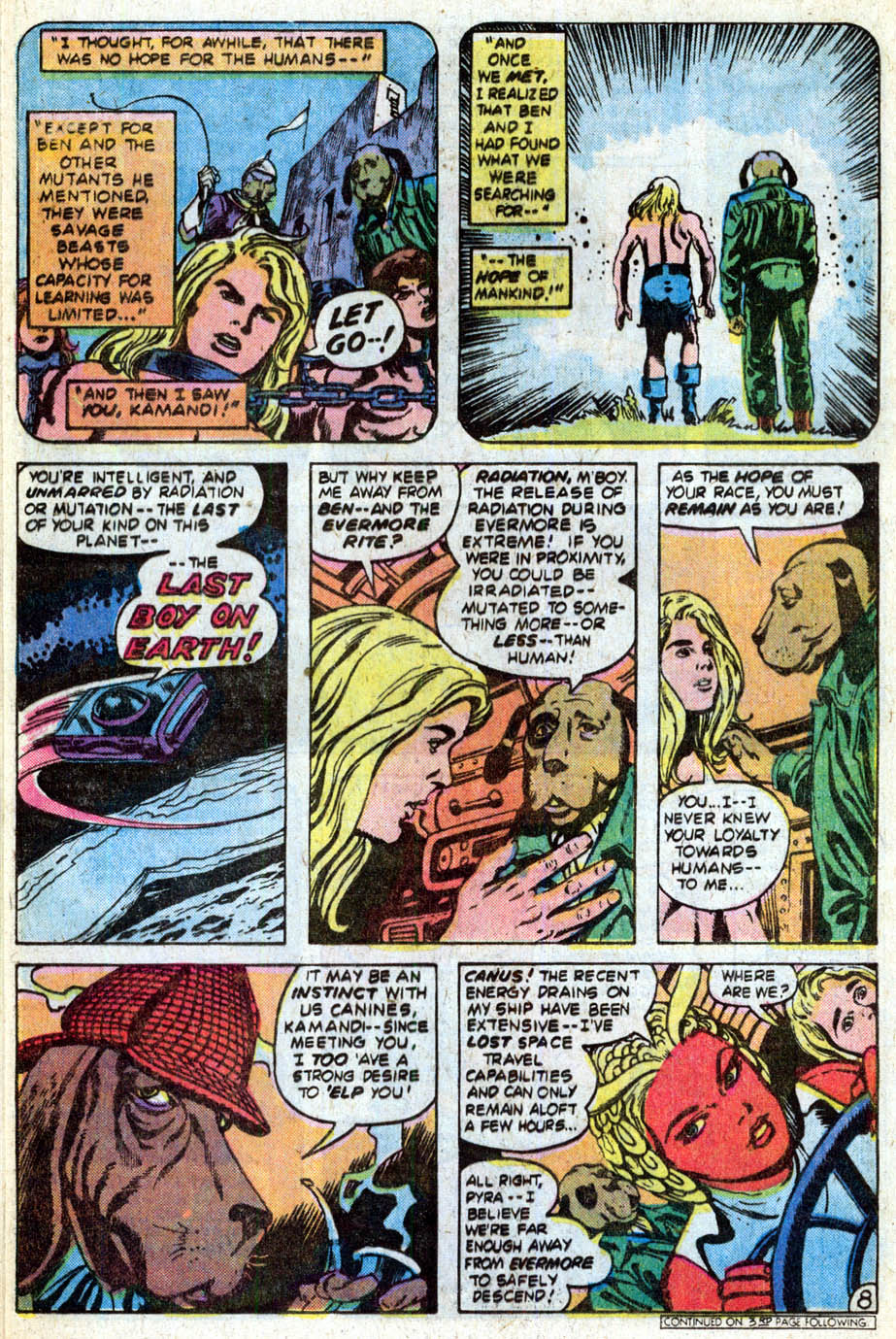 Read online Kamandi, The Last Boy On Earth comic -  Issue #57 - 9