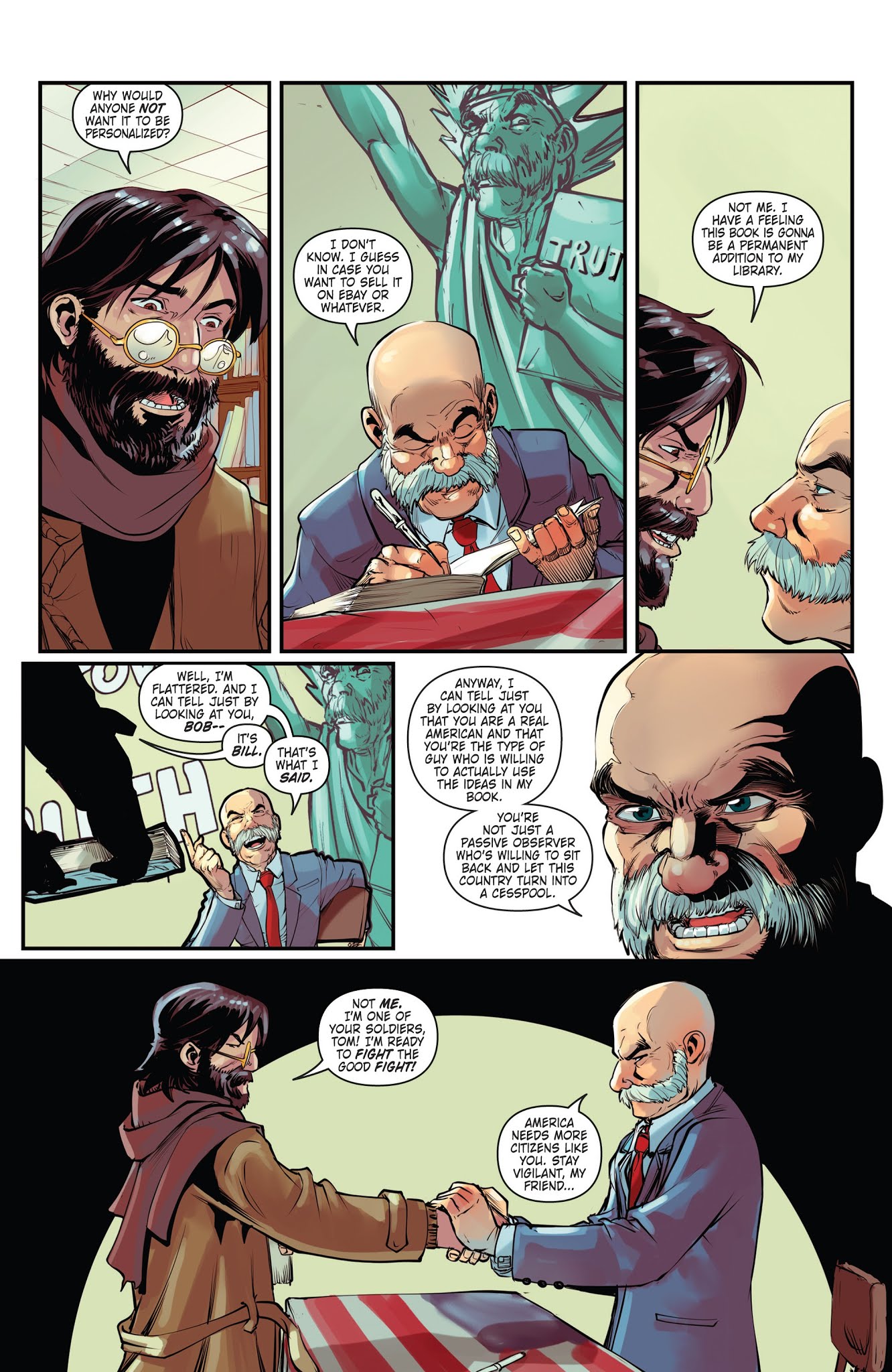 Read online Conspiracy comic -  Issue #1 - 8