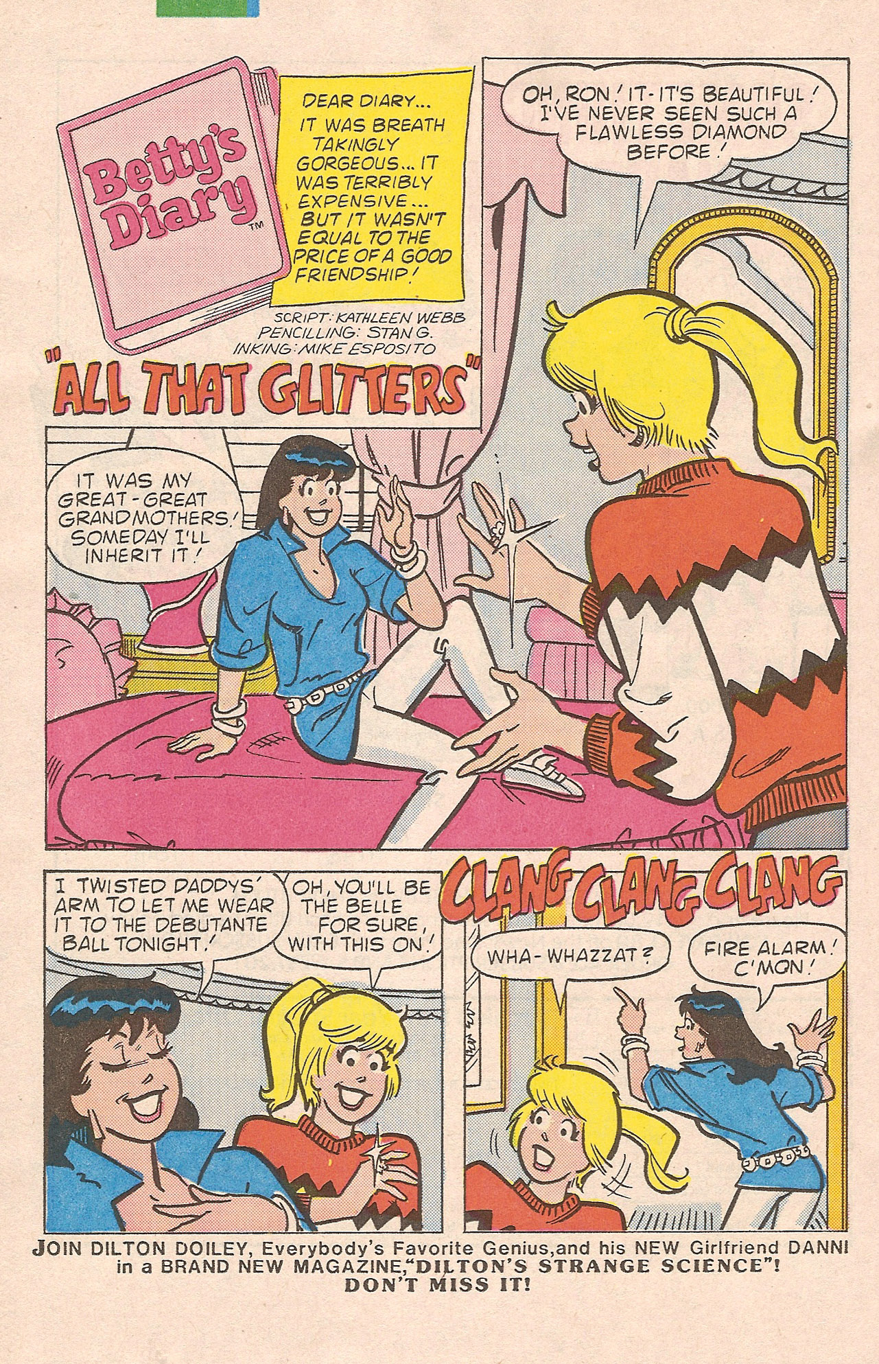 Read online Betty's Diary comic -  Issue #25 - 20