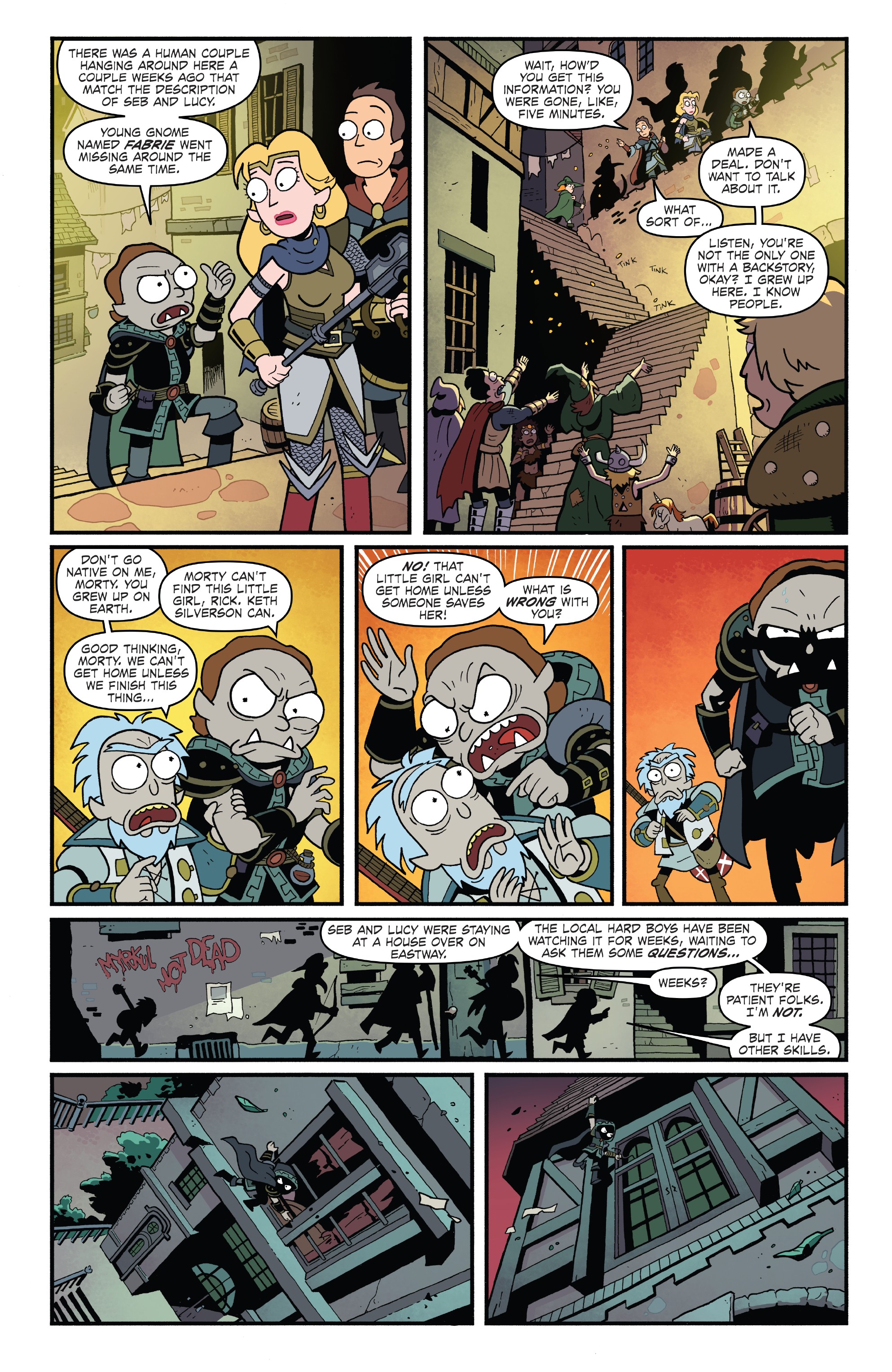 Read online Rick and Morty vs Dungeons & Dragons comic -  Issue #4 - 14