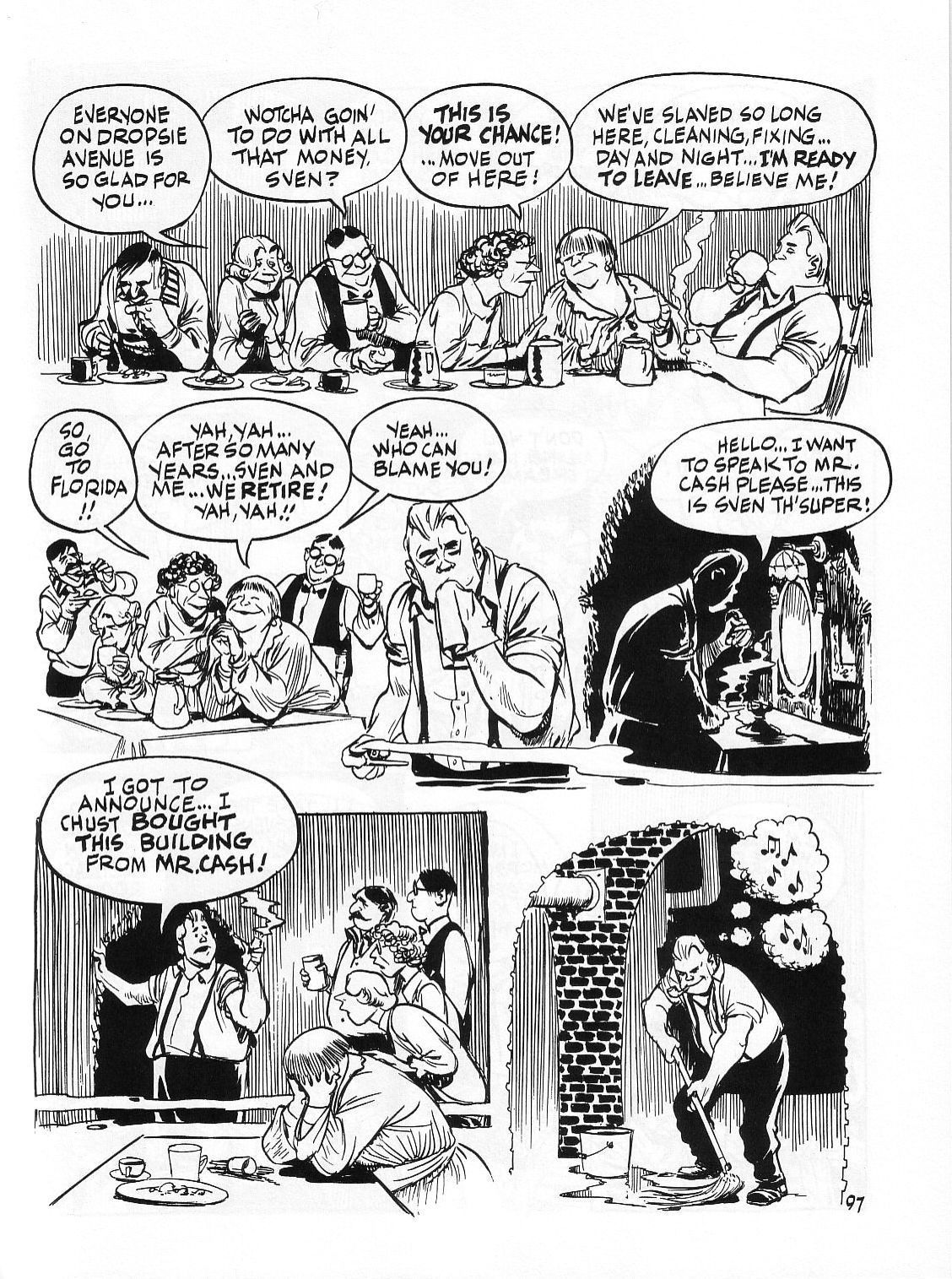 Read online Dropsie Avenue, The Neighborhood comic -  Issue # Full - 99