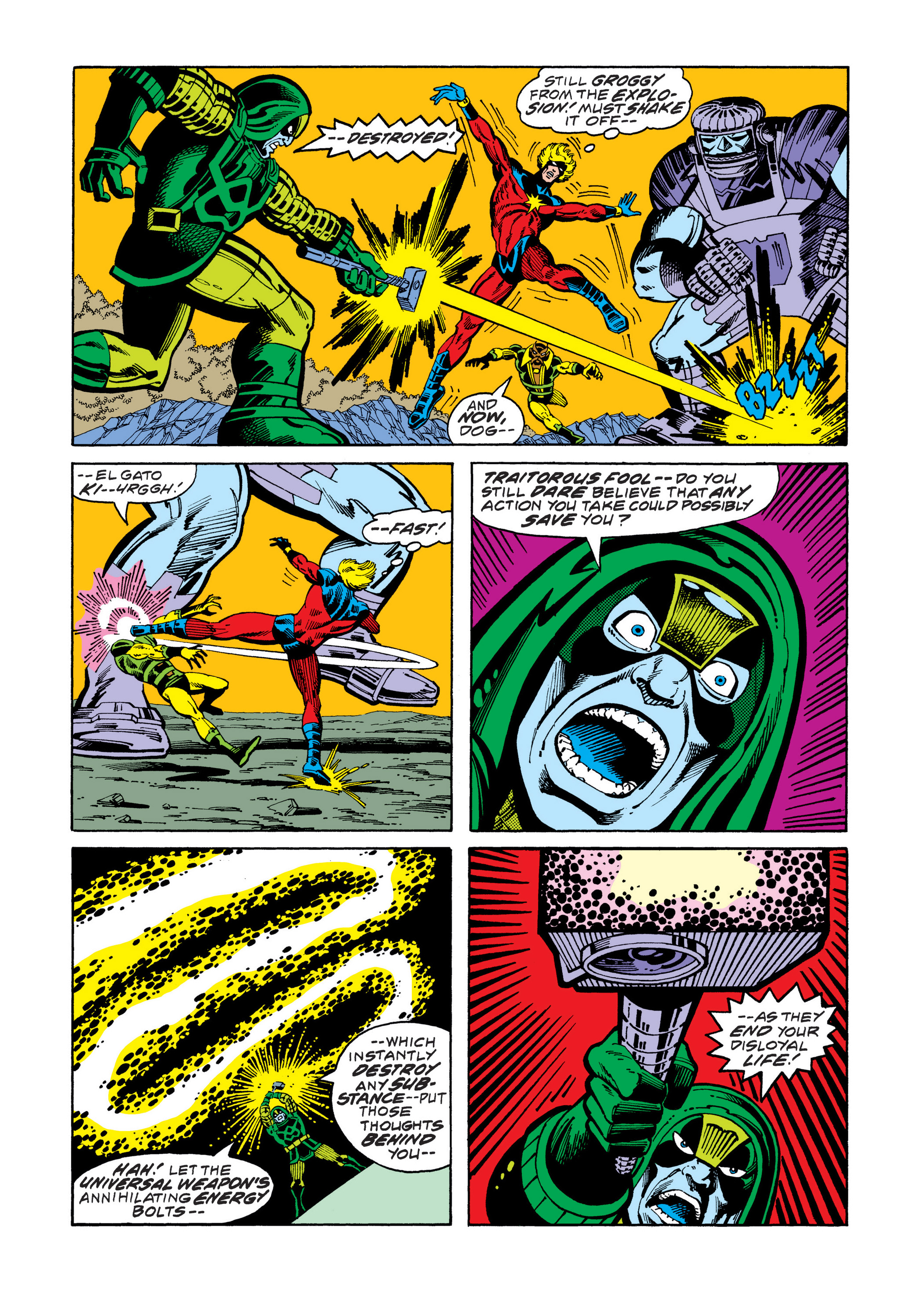 Read online Marvel Masterworks: Captain Marvel comic -  Issue # TPB 5 (Part 1) - 58