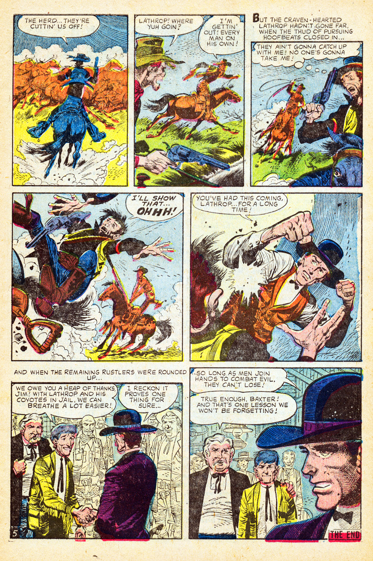 Read online Gunsmoke Western comic -  Issue #37 - 7