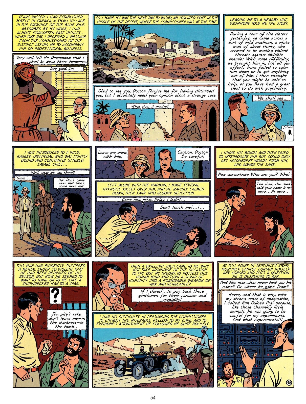 Read online Blake & Mortimer comic -  Issue #1 - 56