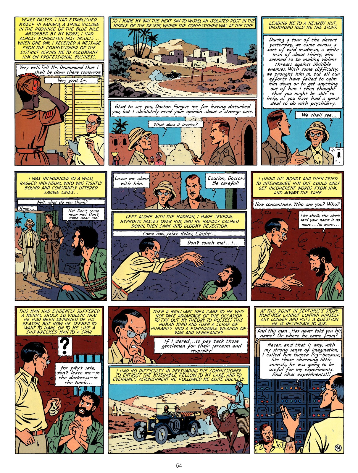 Read online Blake & Mortimer comic -  Issue #1 - 56