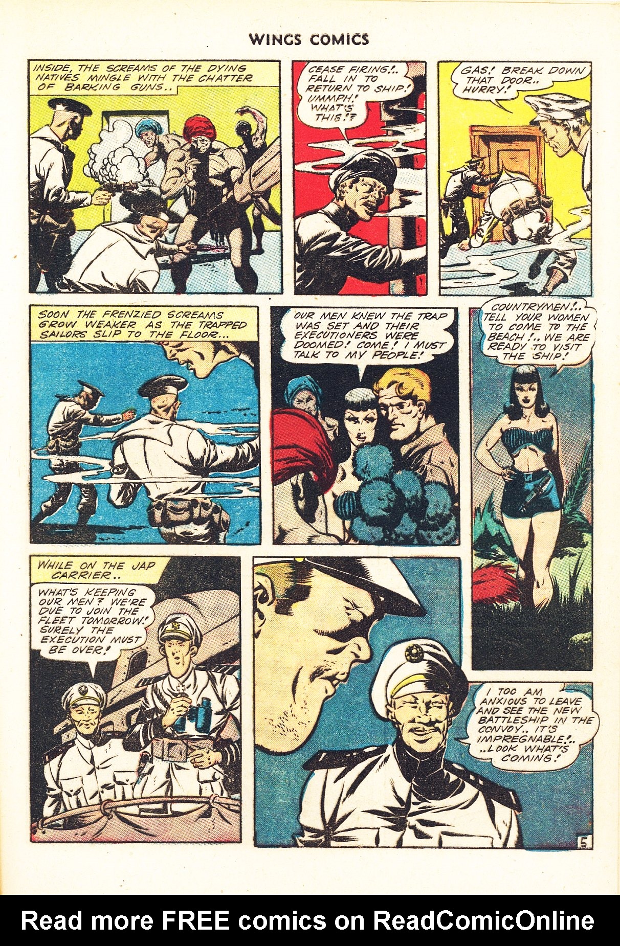 Read online Wings Comics comic -  Issue #41 - 7