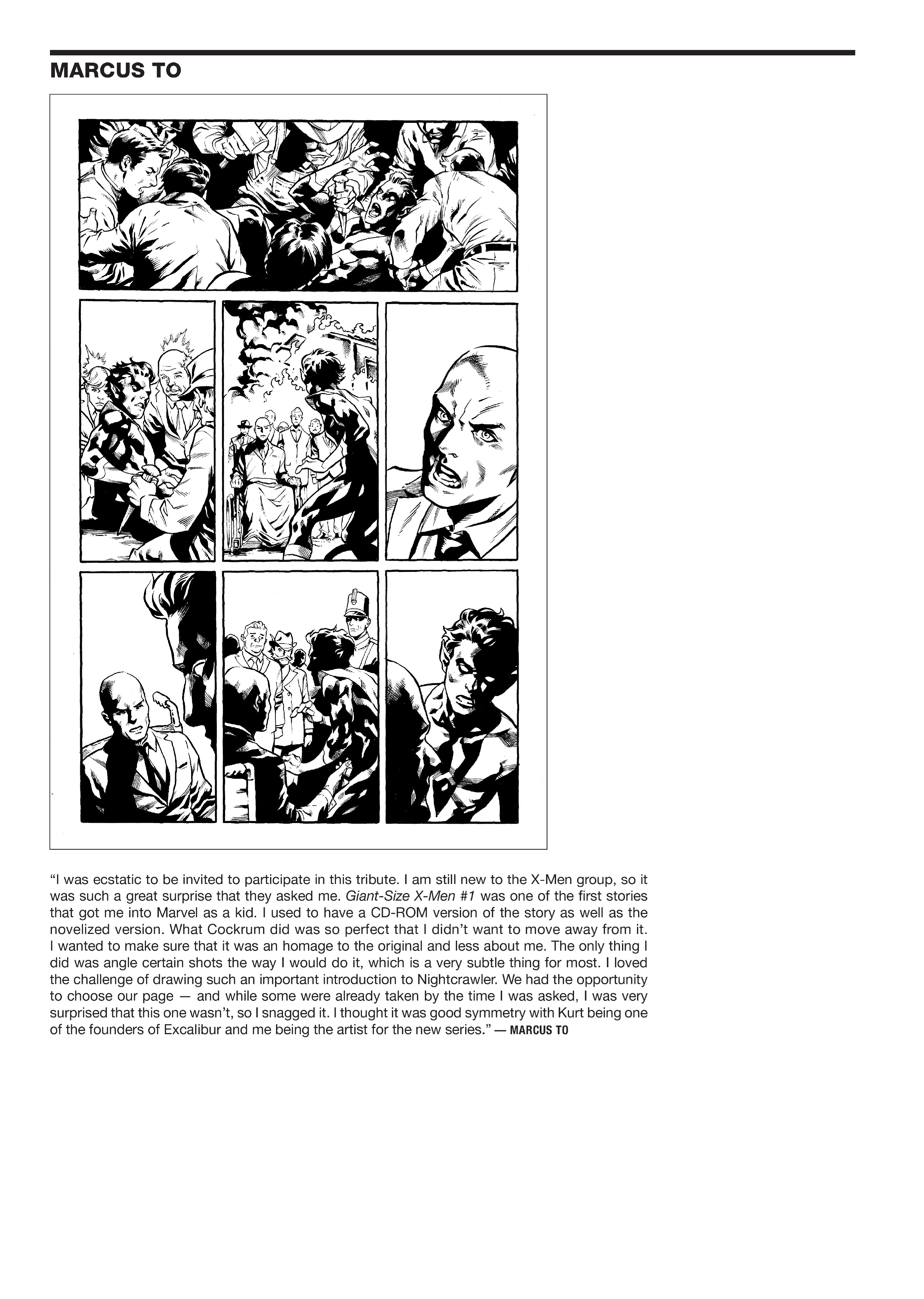 Read online Giant-Size X-Men: Tribute To Wein & Cockrum Gallery Edition comic -  Issue # TPB (Part 2) - 1