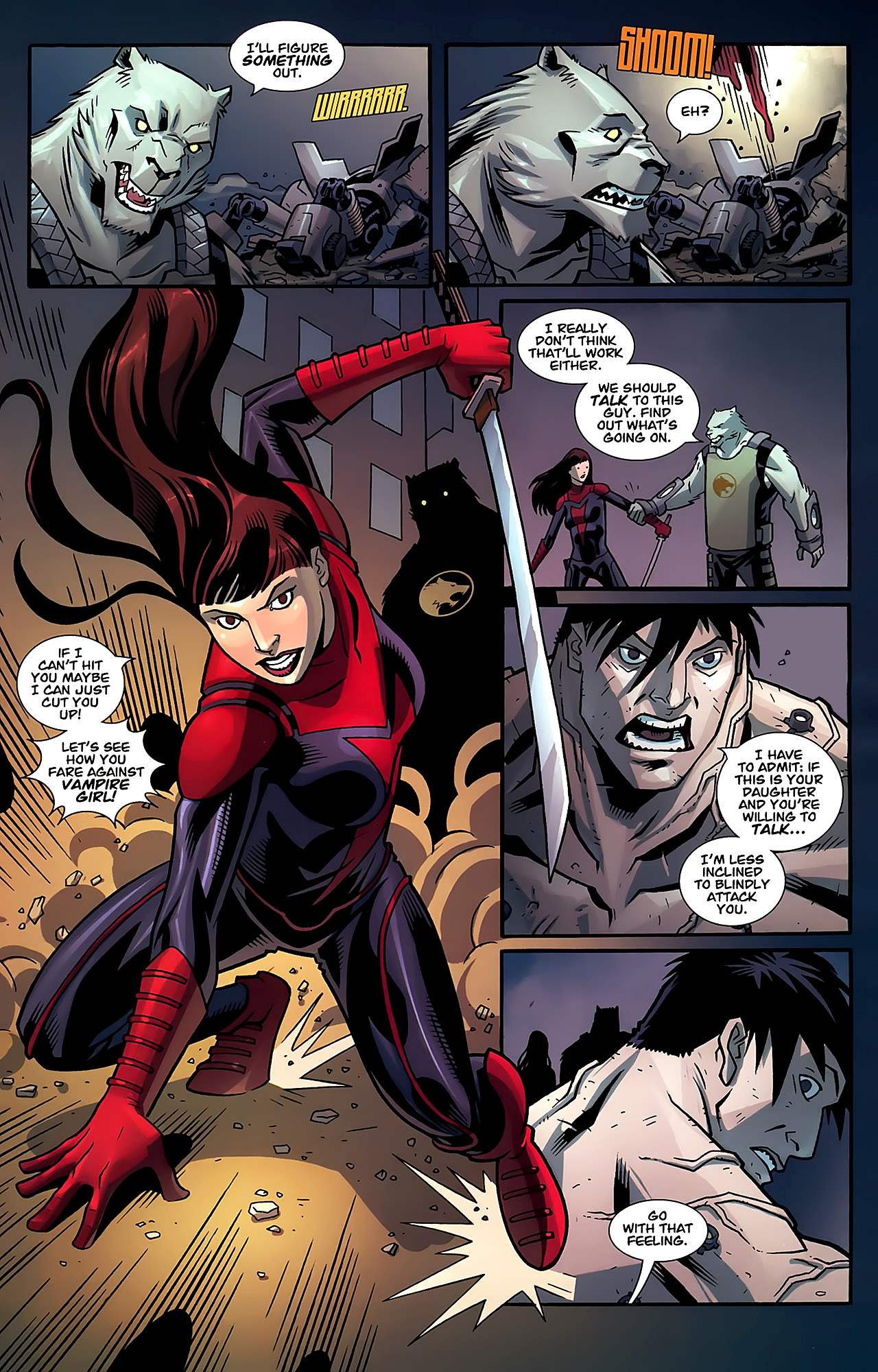 Read online The Astounding Wolf-Man comic -  Issue #20 - 19