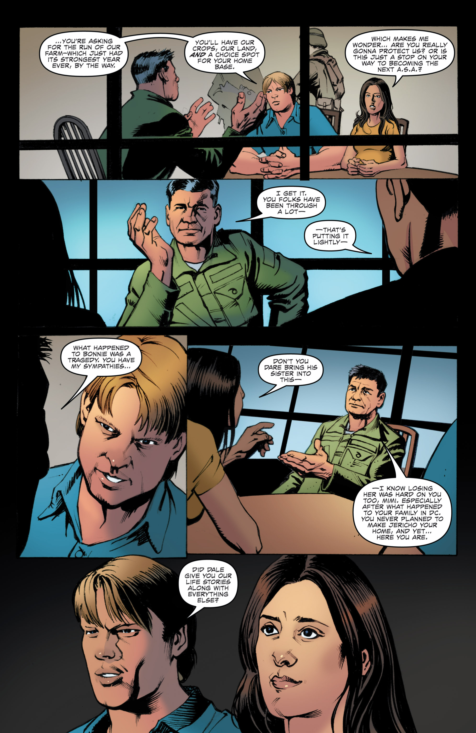Read online Jericho Season 4 comic -  Issue #5 - 15