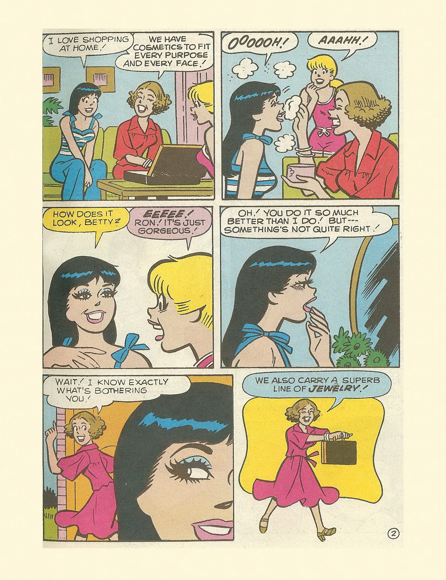 Read online Betty and Veronica Digest Magazine comic -  Issue #57 - 51