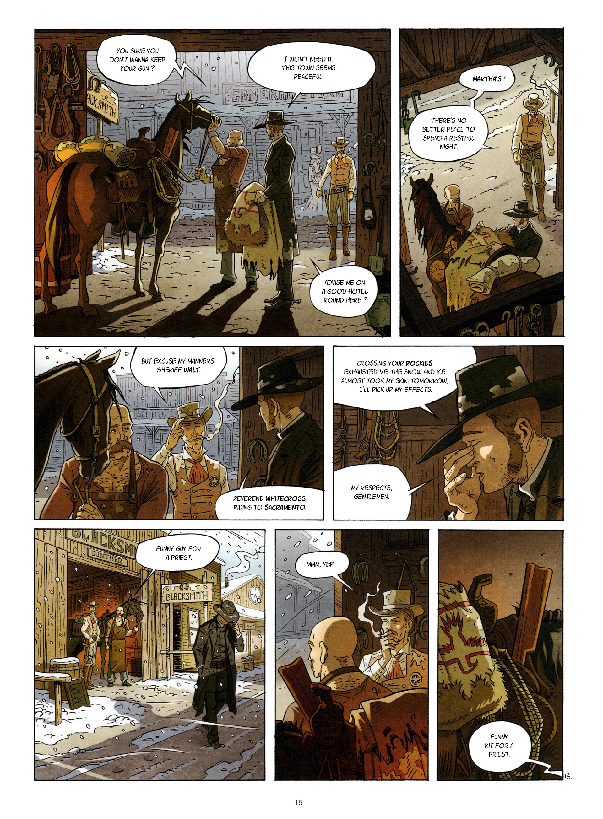 Read online The Reverend comic -  Issue #1 - 17