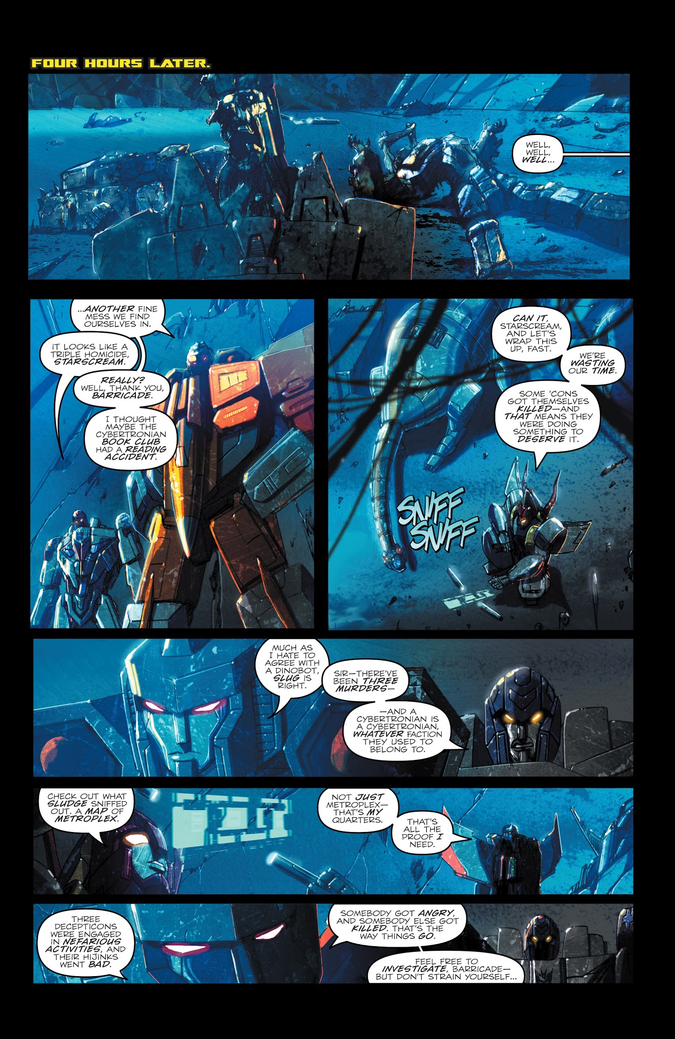 Read online The Transformers: Redemption of the Dinobots comic -  Issue # TPB - 10
