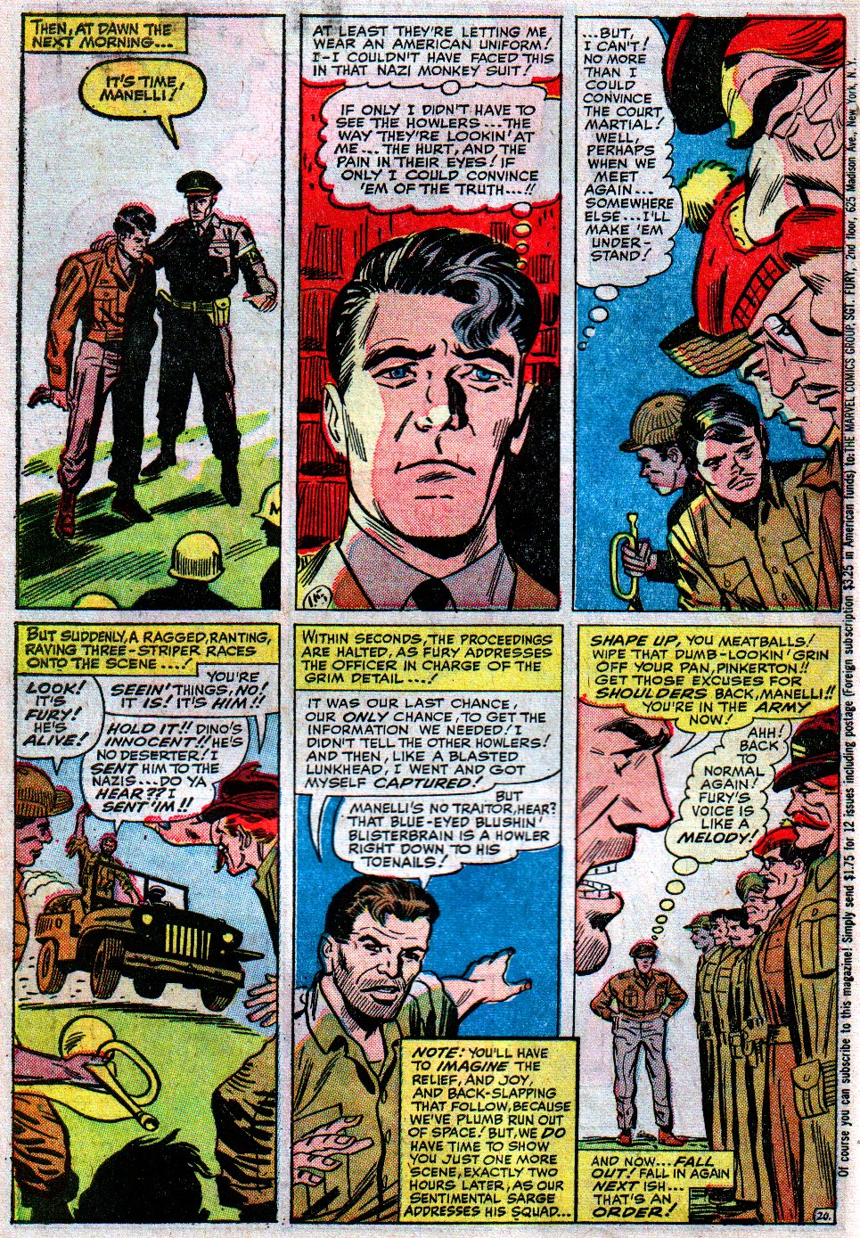 Read online Sgt. Fury comic -  Issue #12 - 30