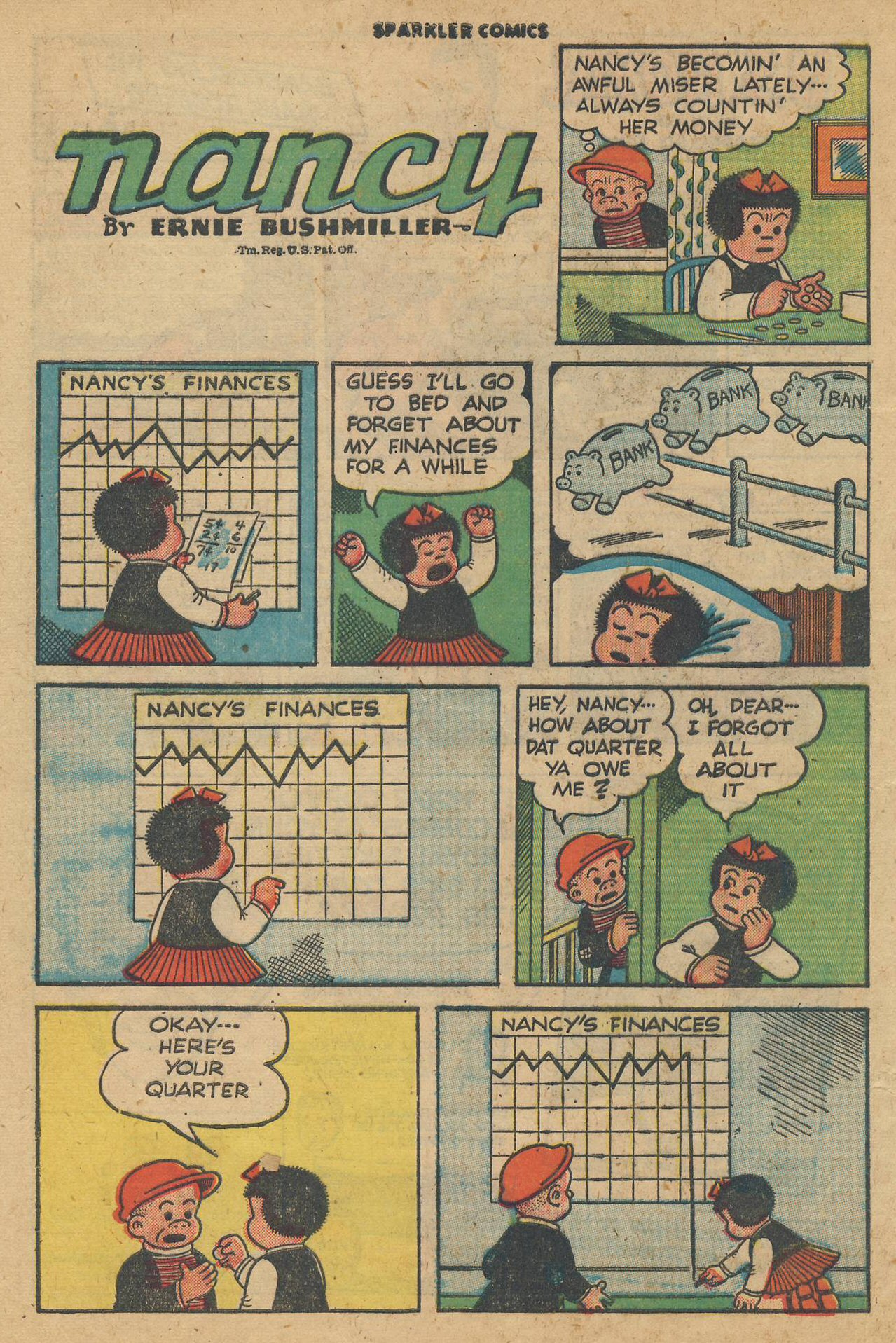 Read online Sparkler Comics comic -  Issue #89 - 8
