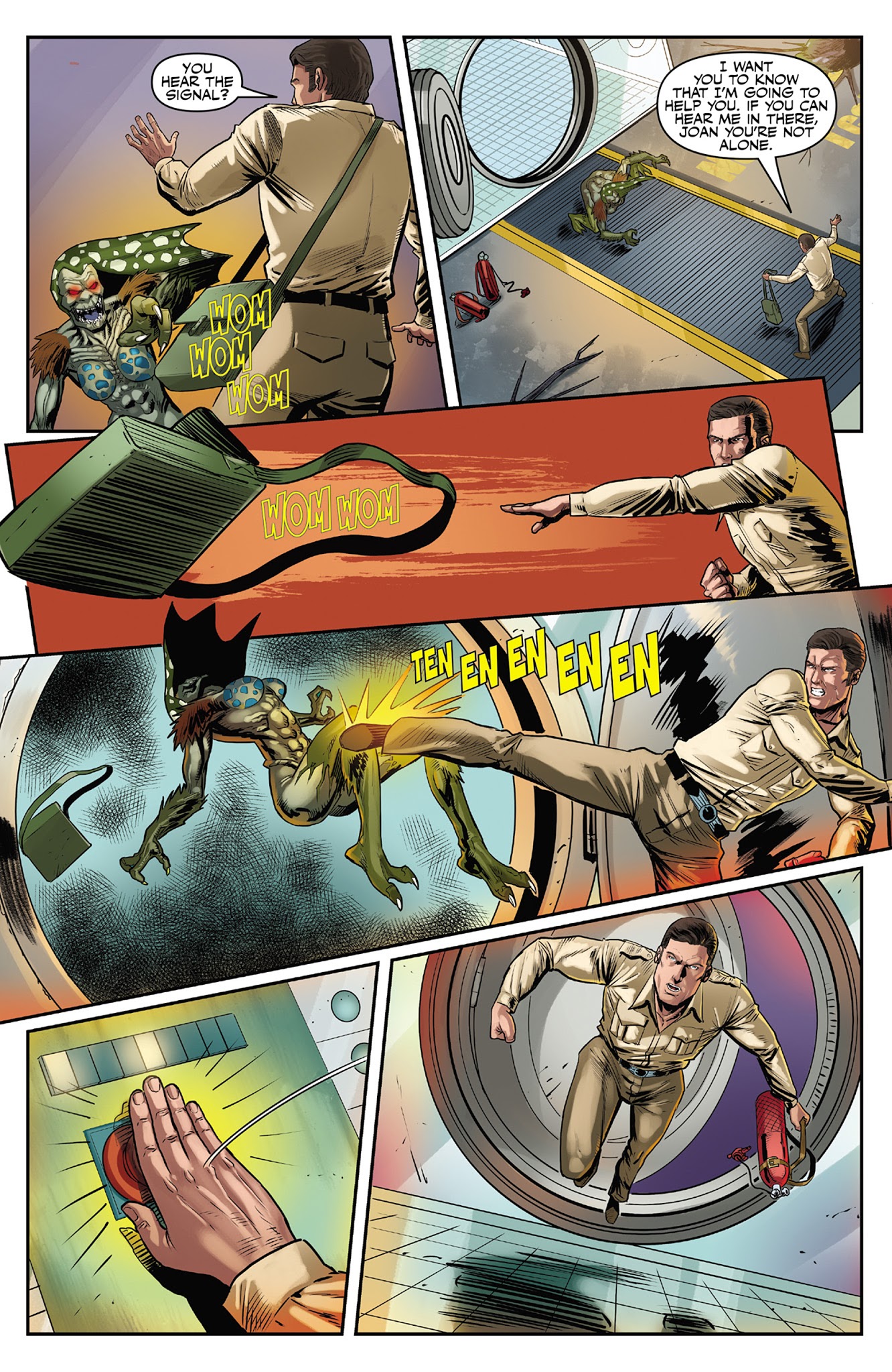 Read online The Six Million Dollar Man: Season Six comic -  Issue #6 - 19