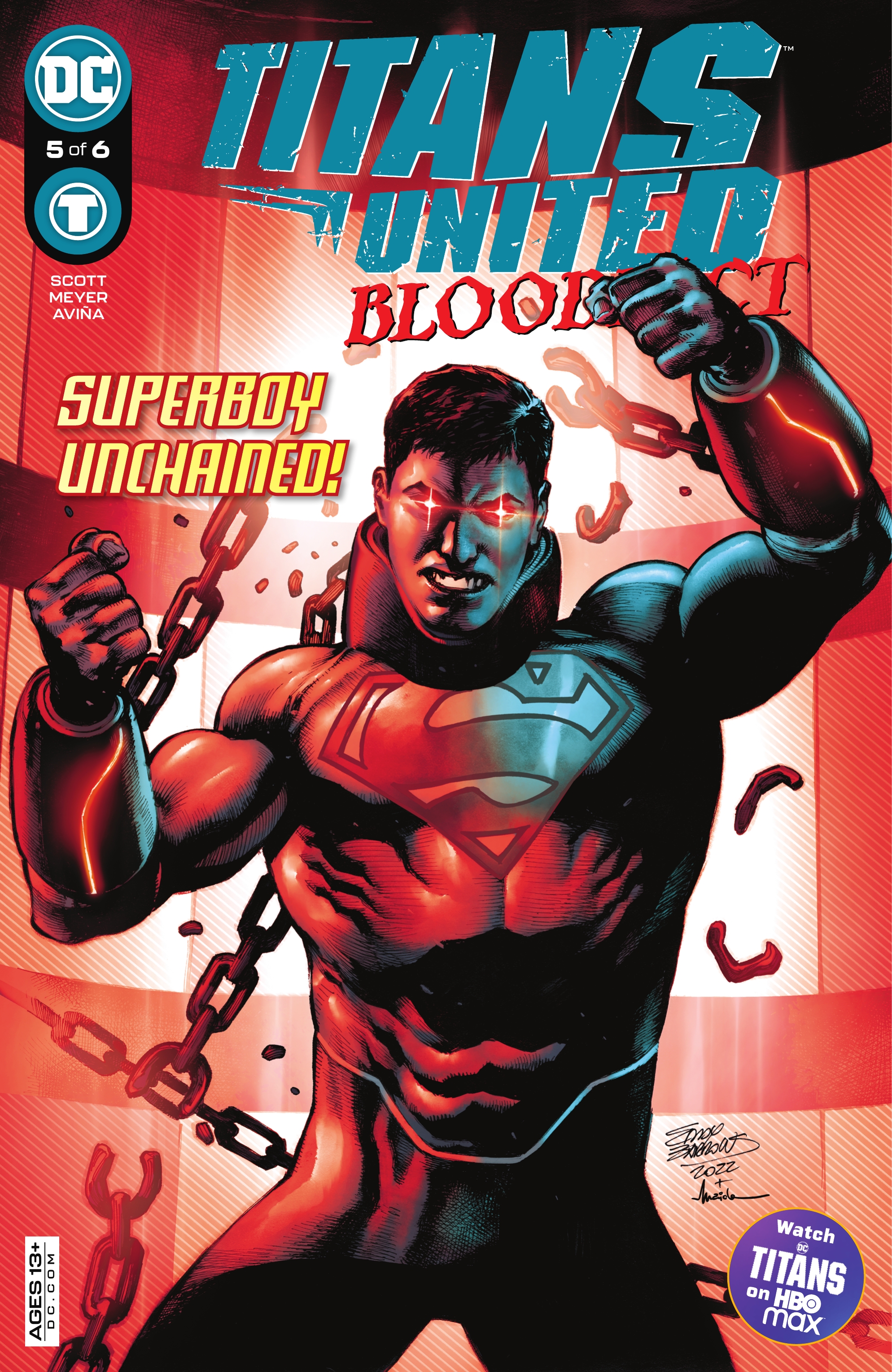 Read online Titans United: Bloodpact comic -  Issue #5 - 1