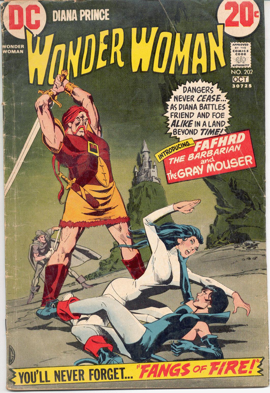 Read online Wonder Woman (1942) comic -  Issue #202 - 1