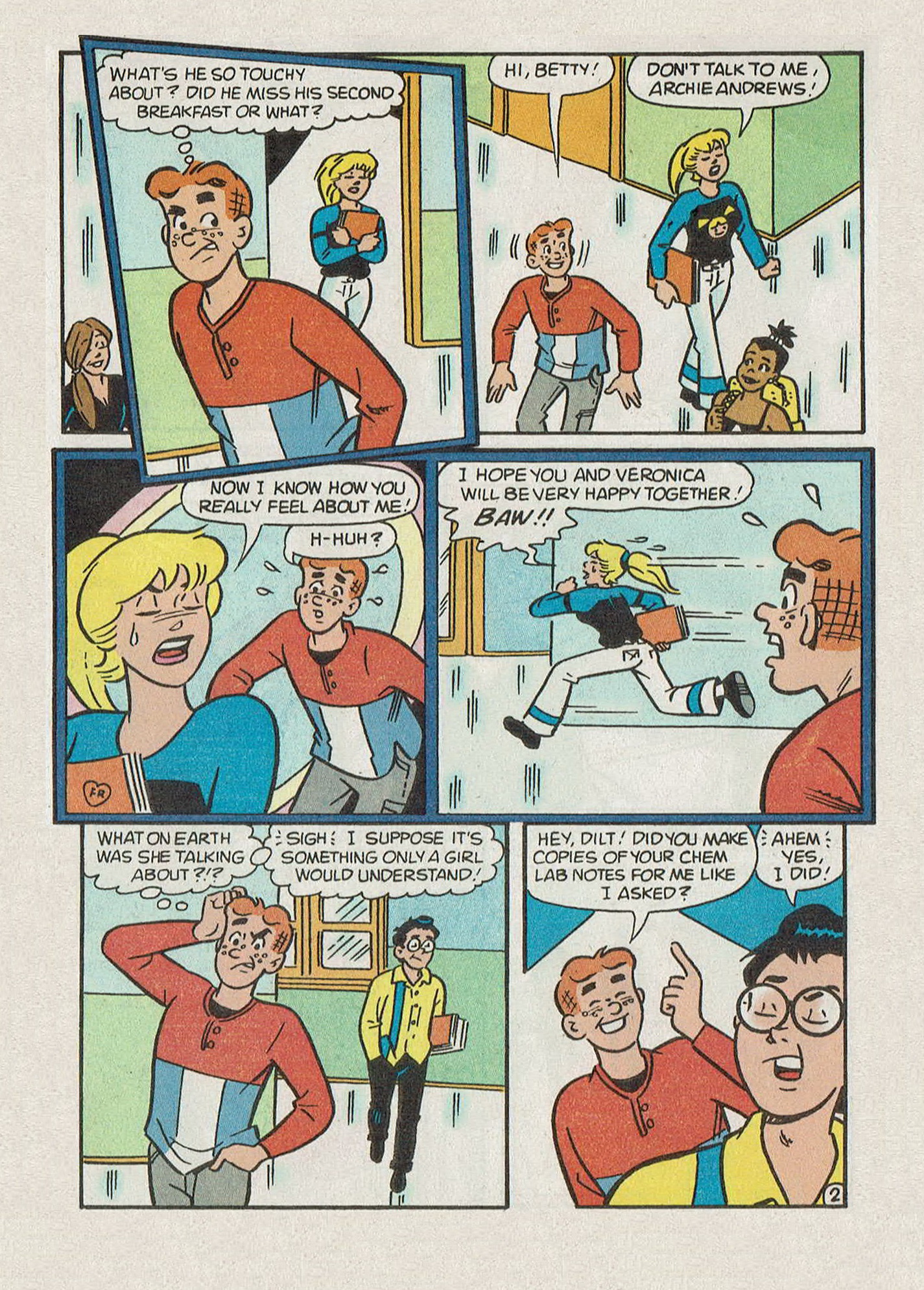 Read online Archie's Pals 'n' Gals Double Digest Magazine comic -  Issue #58 - 188