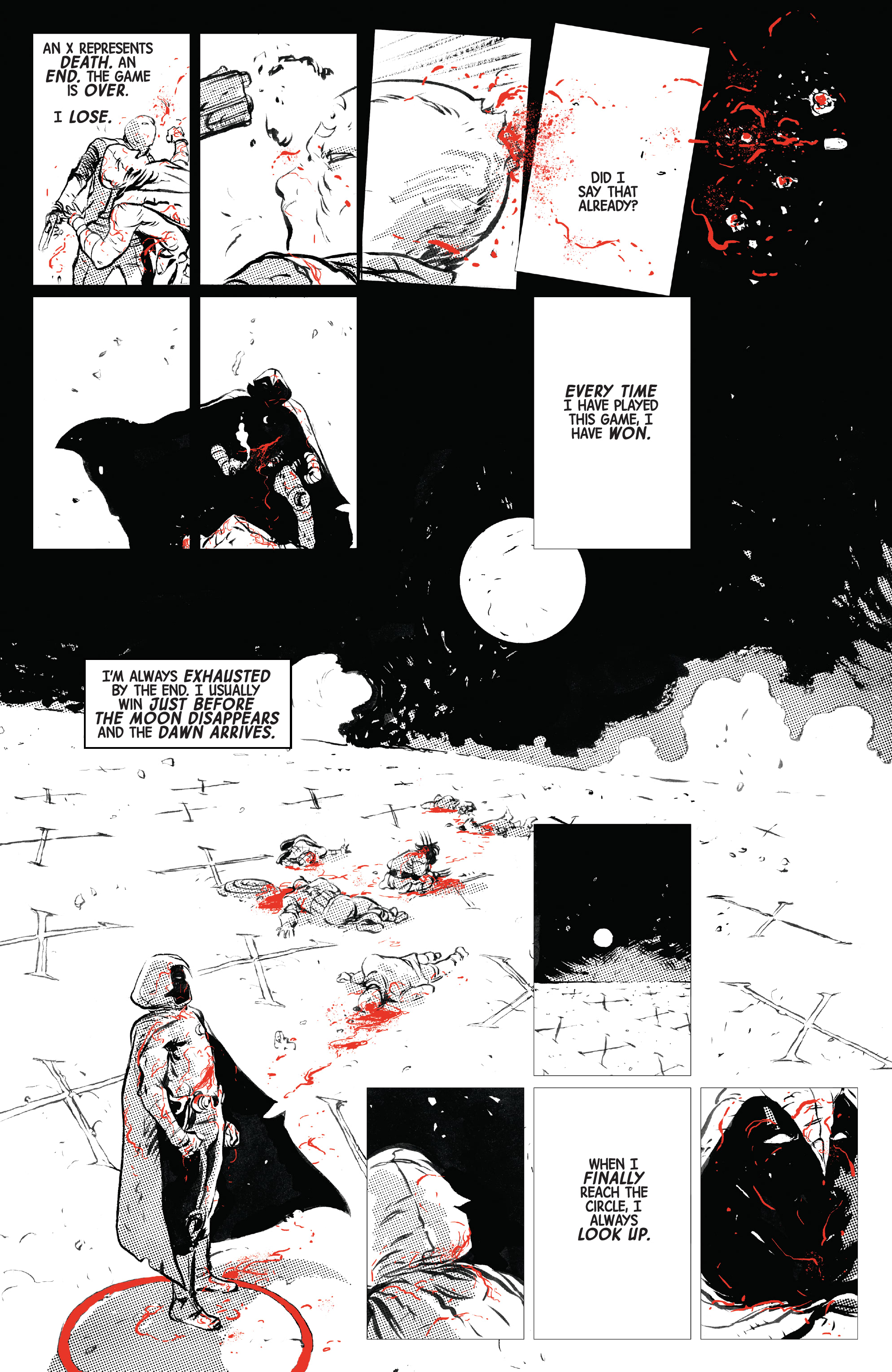Read online Moon Knight: Black, White & Blood comic -  Issue #4 - 11