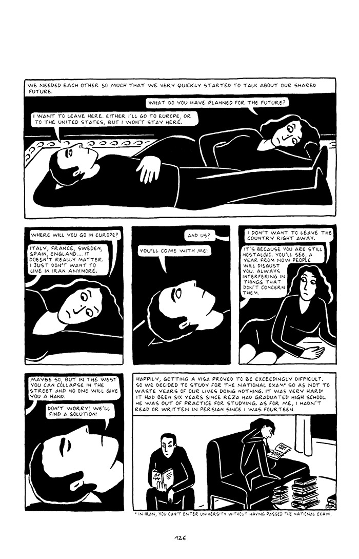 Read online Persepolis comic -  Issue # TPB 2 - 129