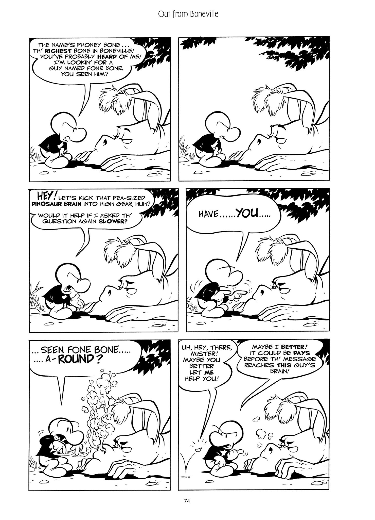 Read online Bone: The Complete Cartoon Epic In One Volume comic -  Issue # TPB (Part 1) - 70