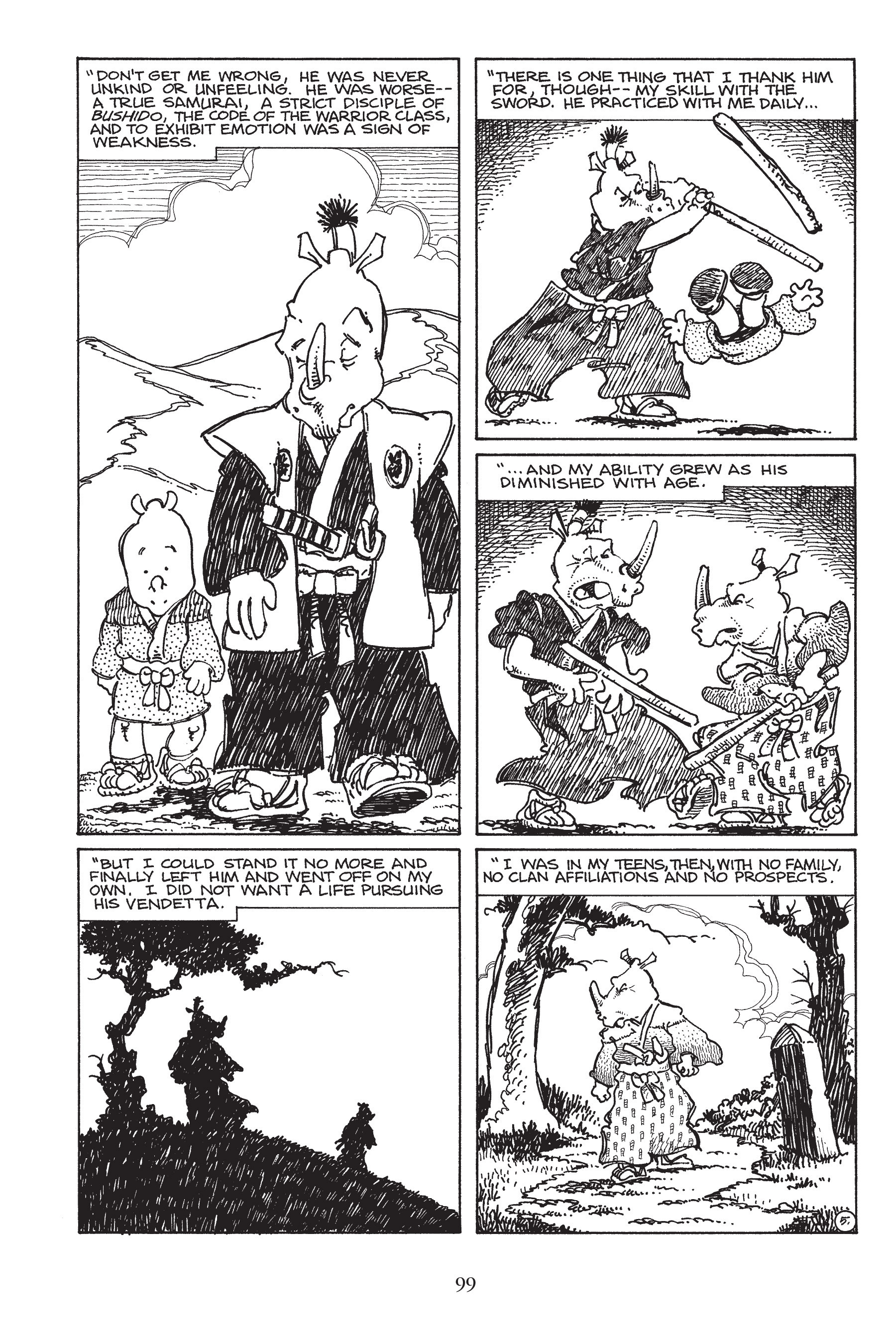 Read online Usagi Yojimbo (1987) comic -  Issue # _TPB 7 - 92