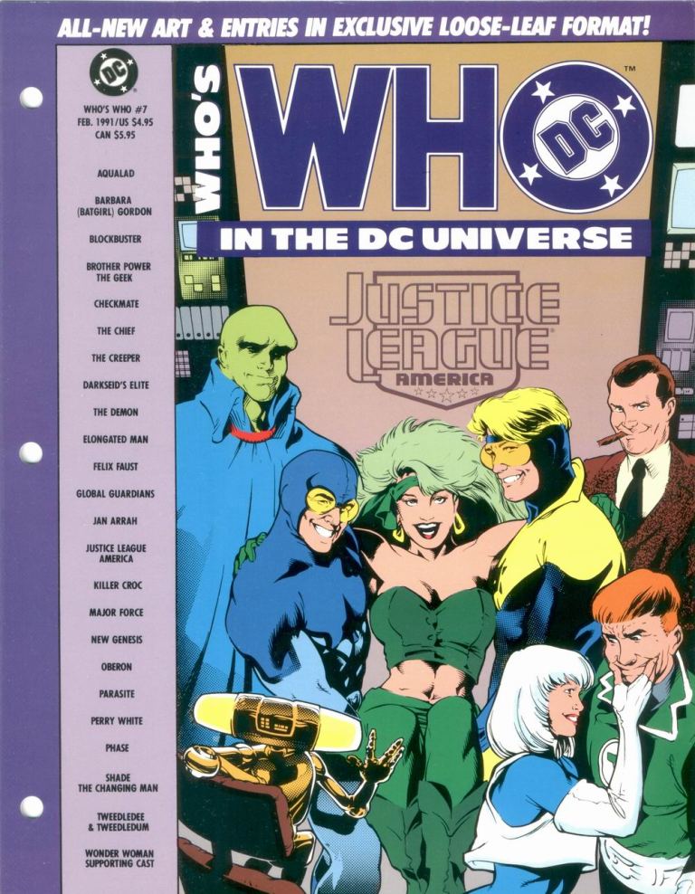 Read online Who's Who in the DC Universe comic -  Issue #7 - 1
