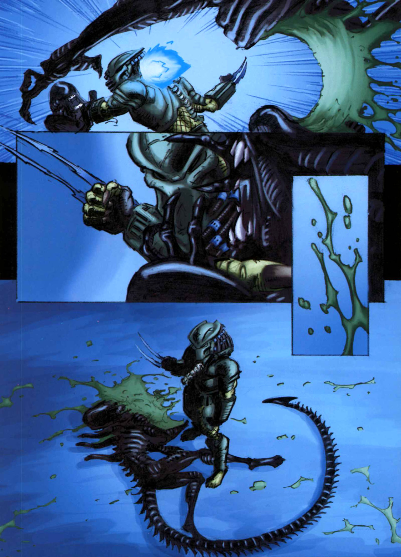 Read online Alien Vs. Predator: Civilized Beasts comic -  Issue # TPB - 80