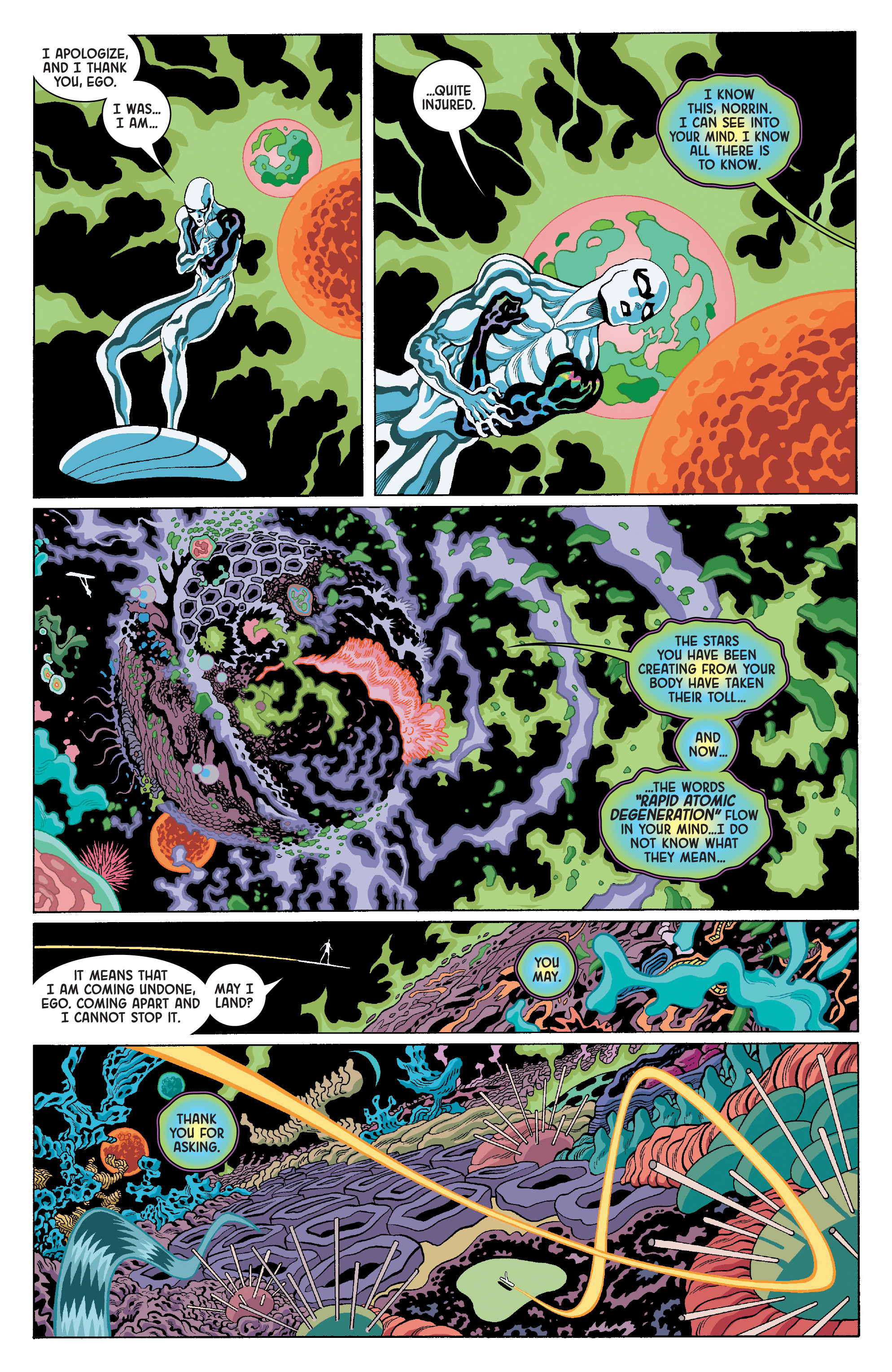 Read online Silver Surfer: Black comic -  Issue #3 - 10