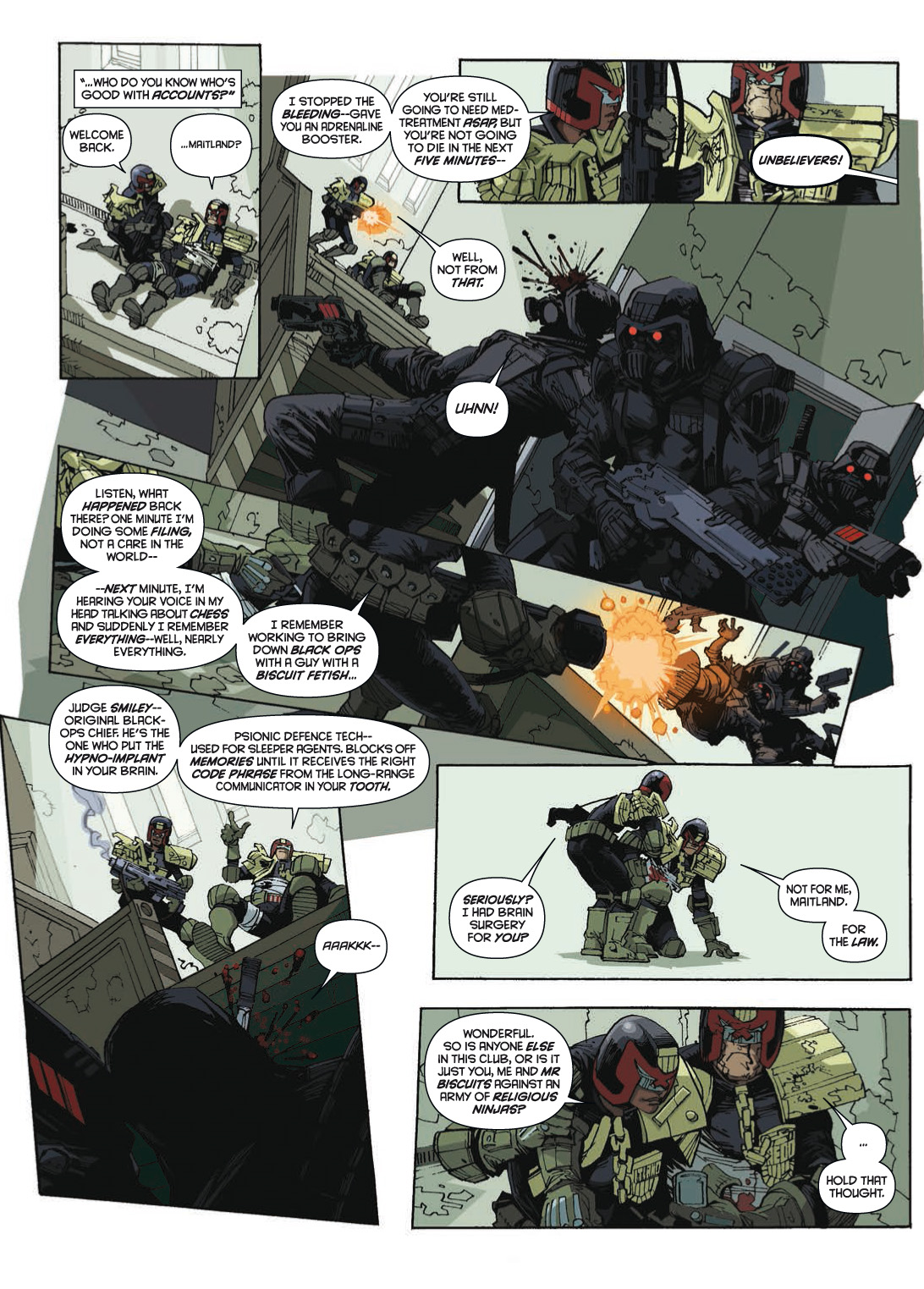 Read online Judge Dredd: Trifecta comic -  Issue # TPB (Part 2) - 38