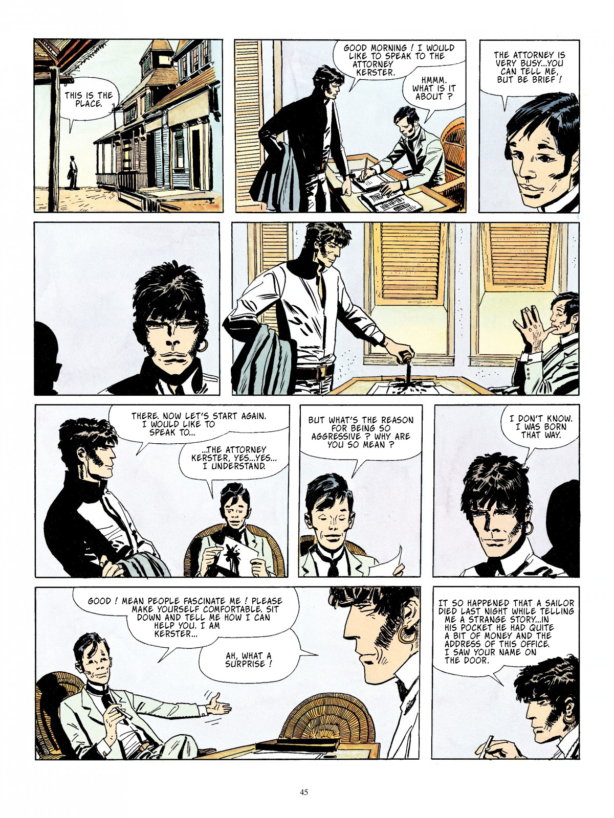 Read online Corto Maltese comic -  Issue # TPB 3 - 35