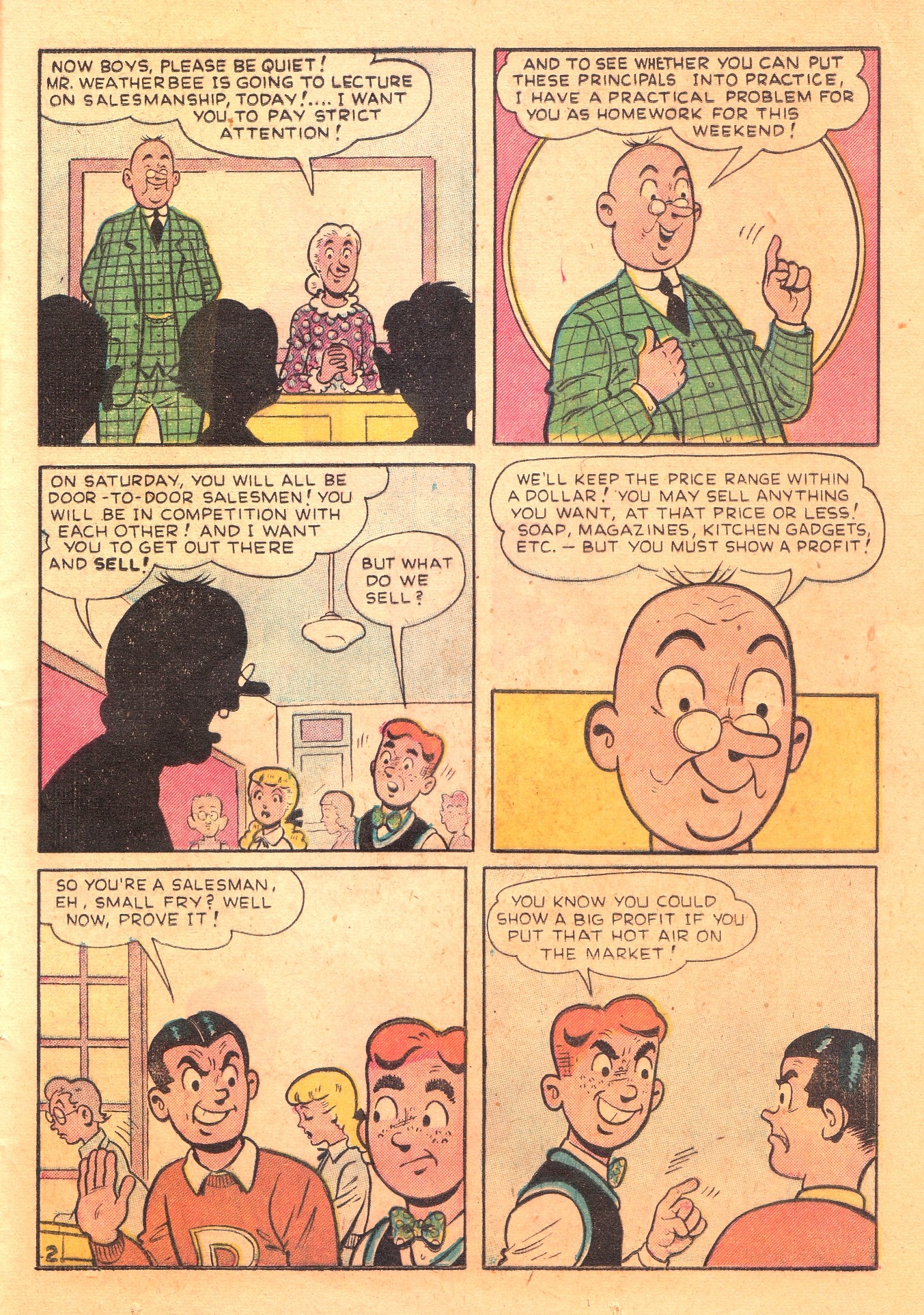 Read online Archie's Rival Reggie comic -  Issue #4 - 23