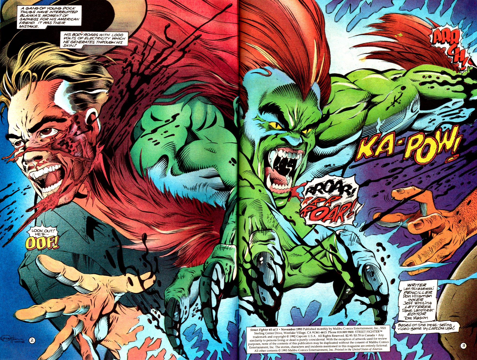 Read online Street Fighter (1994) comic -  Issue #3 - 3