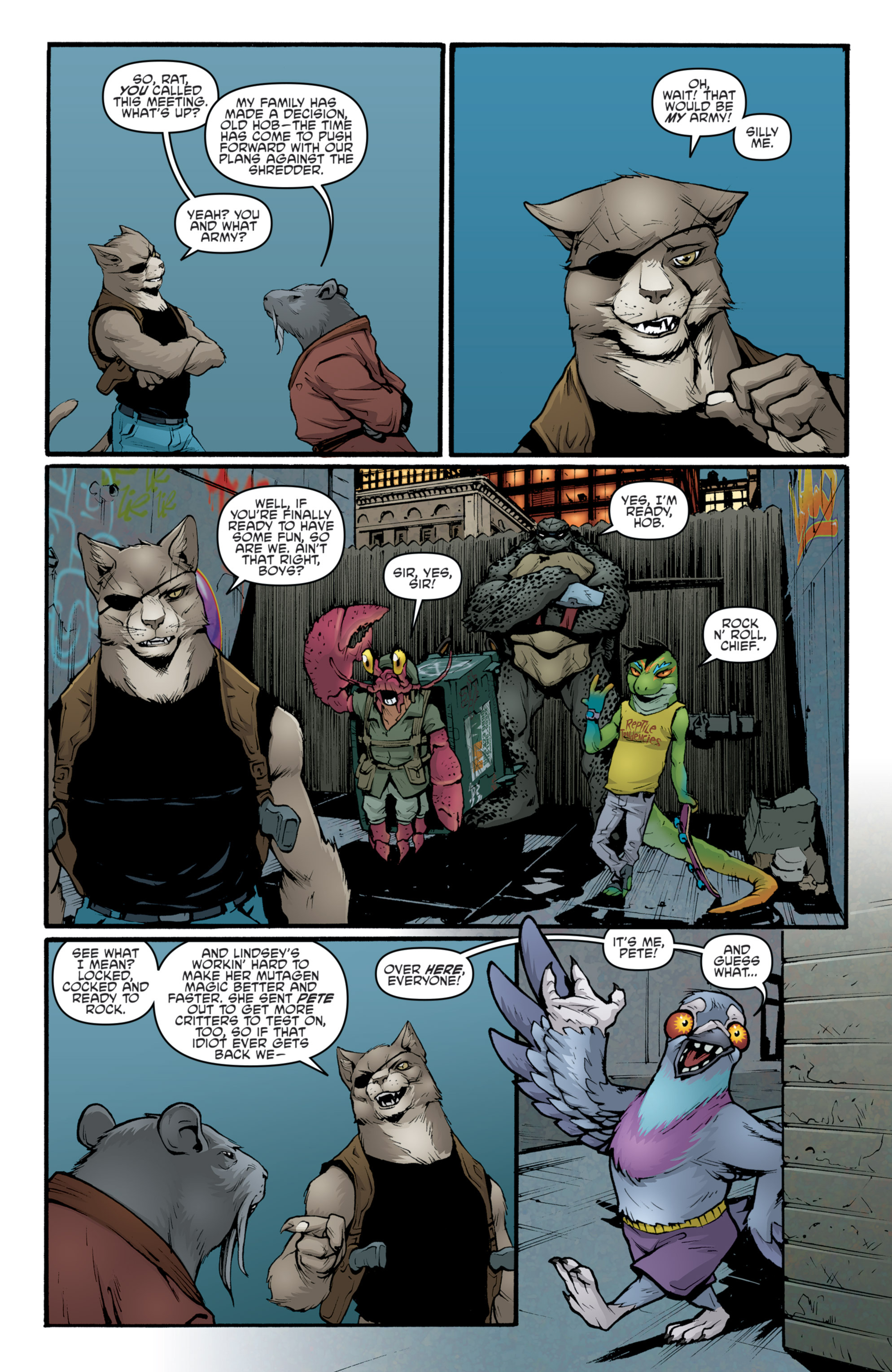 Read online Teenage Mutant Ninja Turtles (2011) comic -  Issue #39 - 17