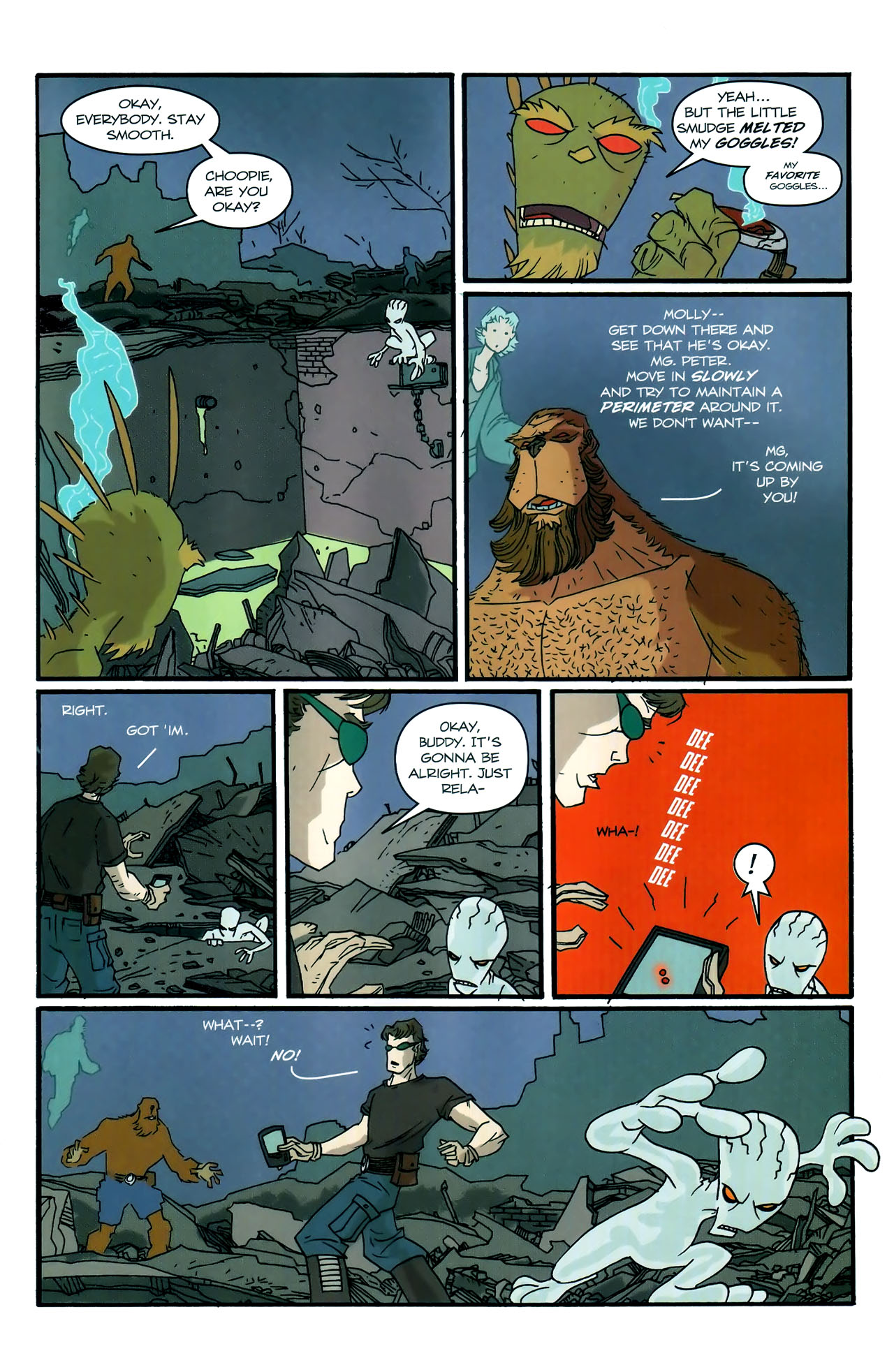 Read online The Perhapanauts: Second Chances comic -  Issue #3 - 19