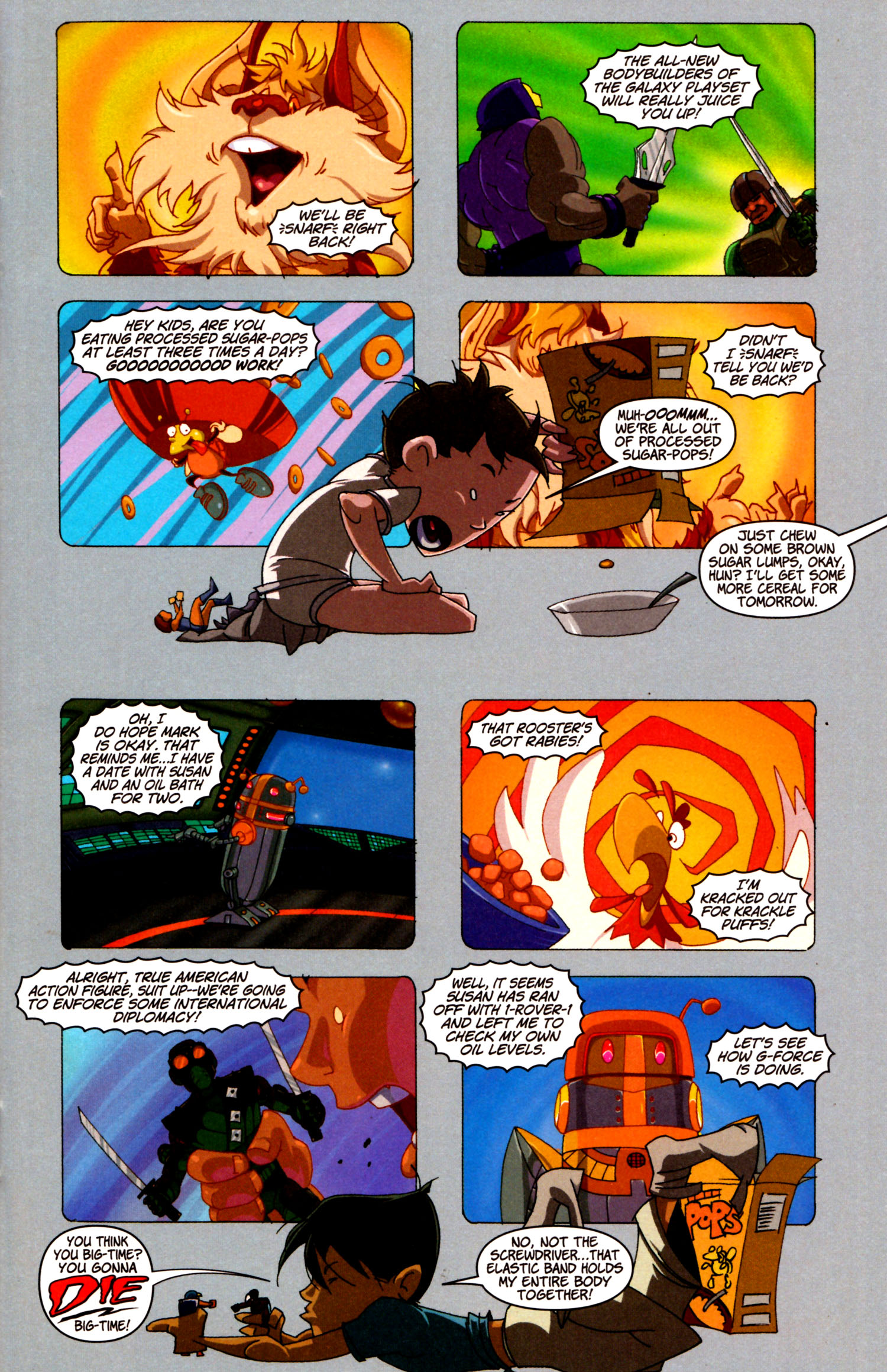 Read online ThunderCats/Battle of the Planets comic -  Issue # Full - 11